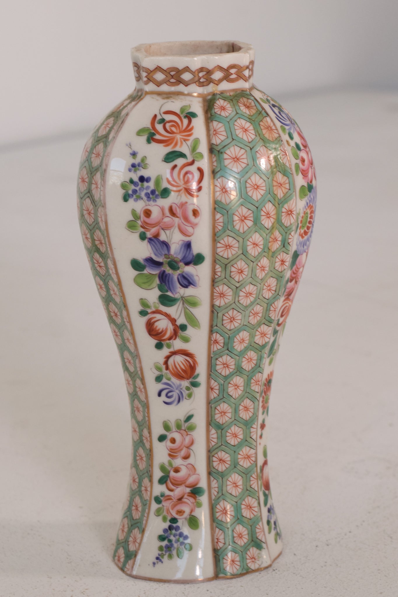 Early Hard Paste Vase - 19th Century or earlier - Modern Decorative