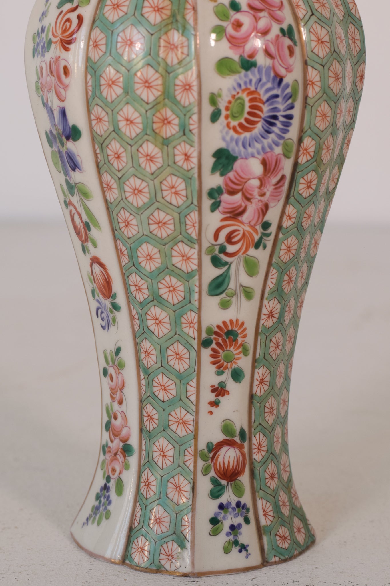 Early Hard Paste Vase - 19th Century or earlier - Modern Decorative