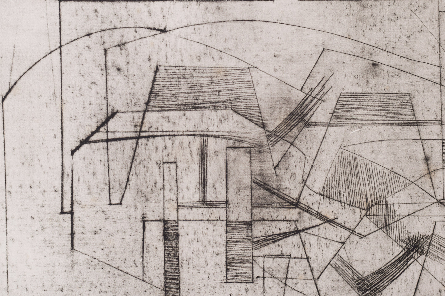 Eric Finlay - Cubist Etching - Modern Decorative
