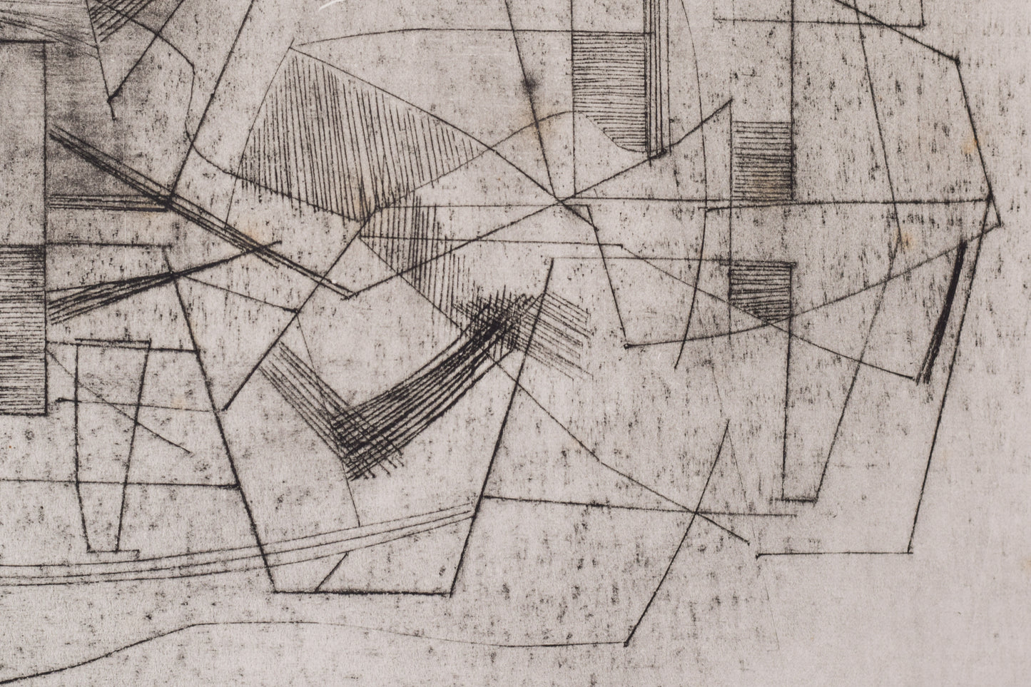 Eric Finlay - Cubist Etching - Modern Decorative