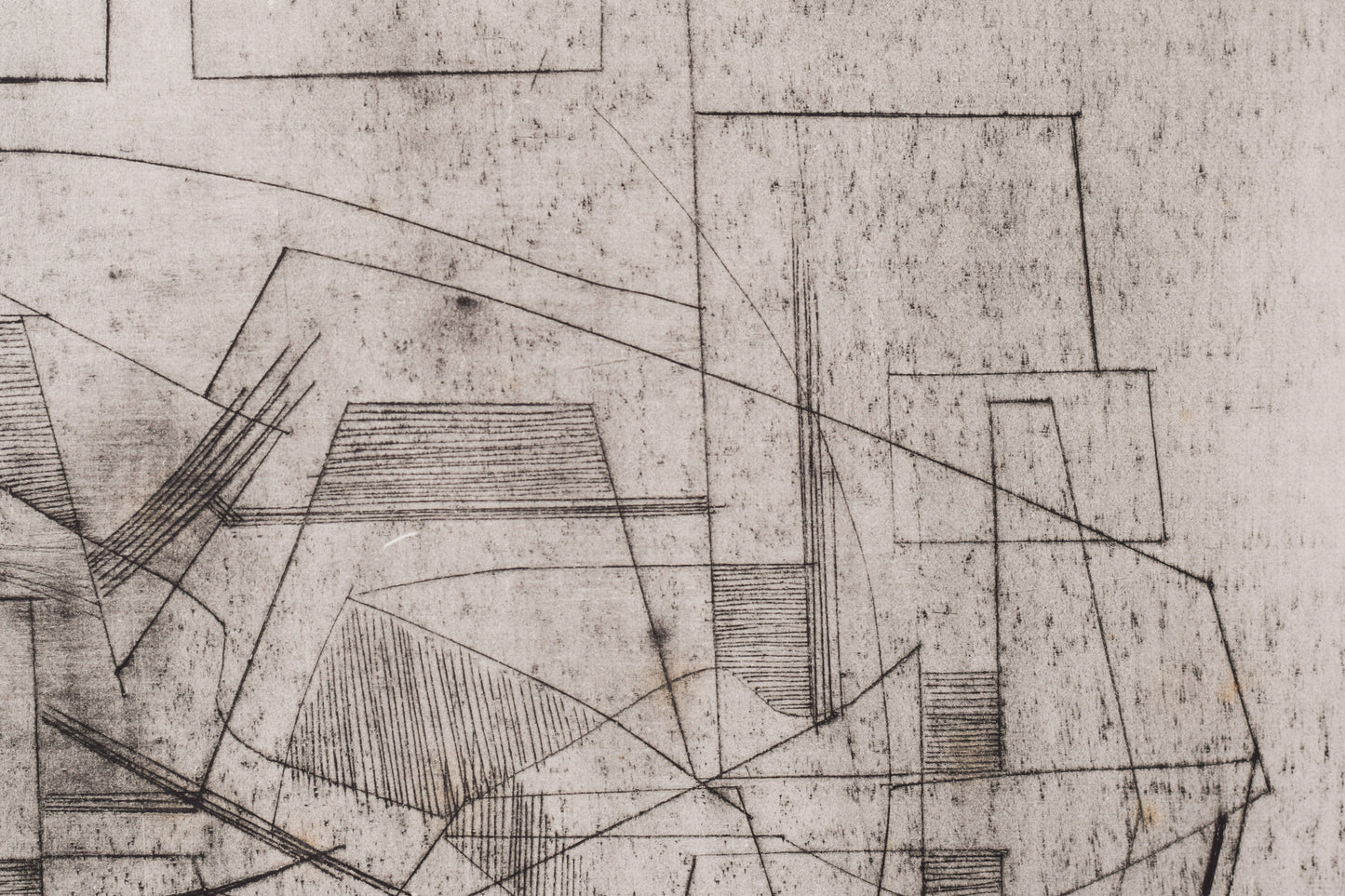 Eric Finlay - Cubist Etching - Modern Decorative
