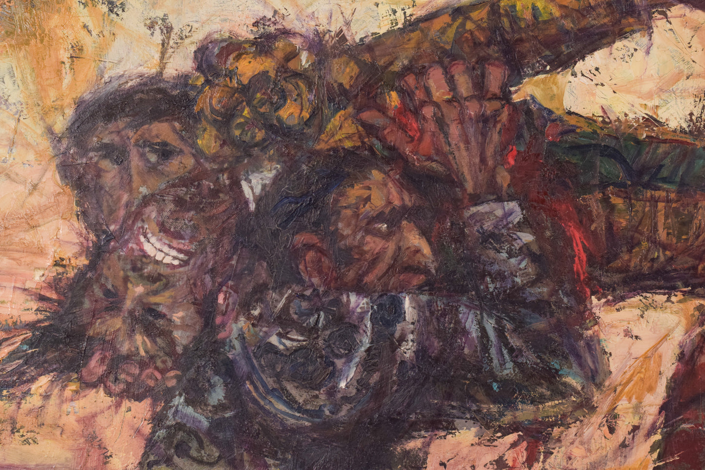 Alvaro - Battle Painting - Modern Decorative