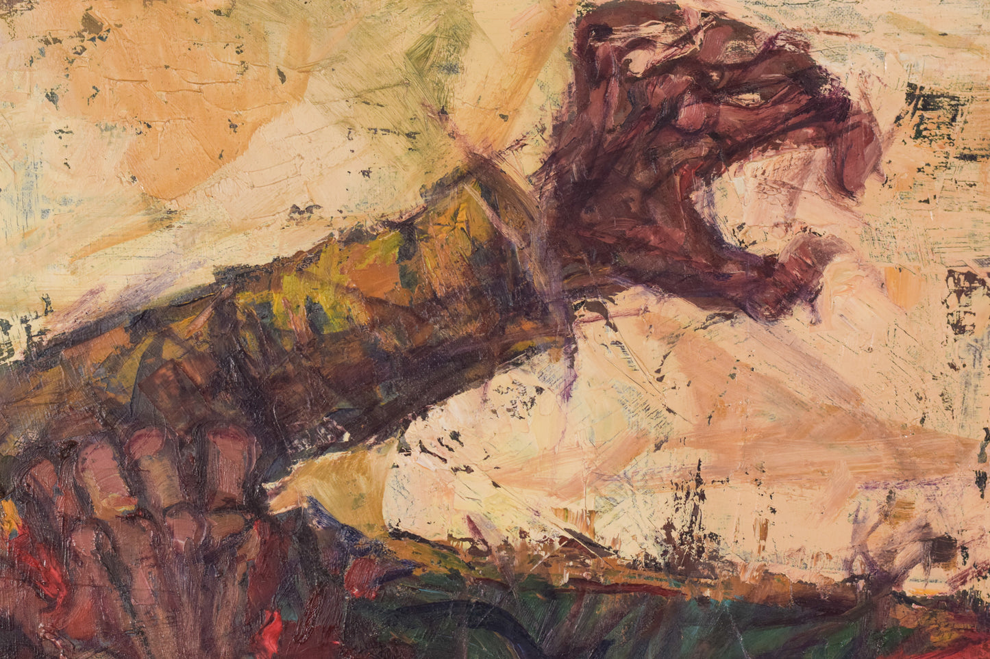 Alvaro - Battle Painting - Modern Decorative