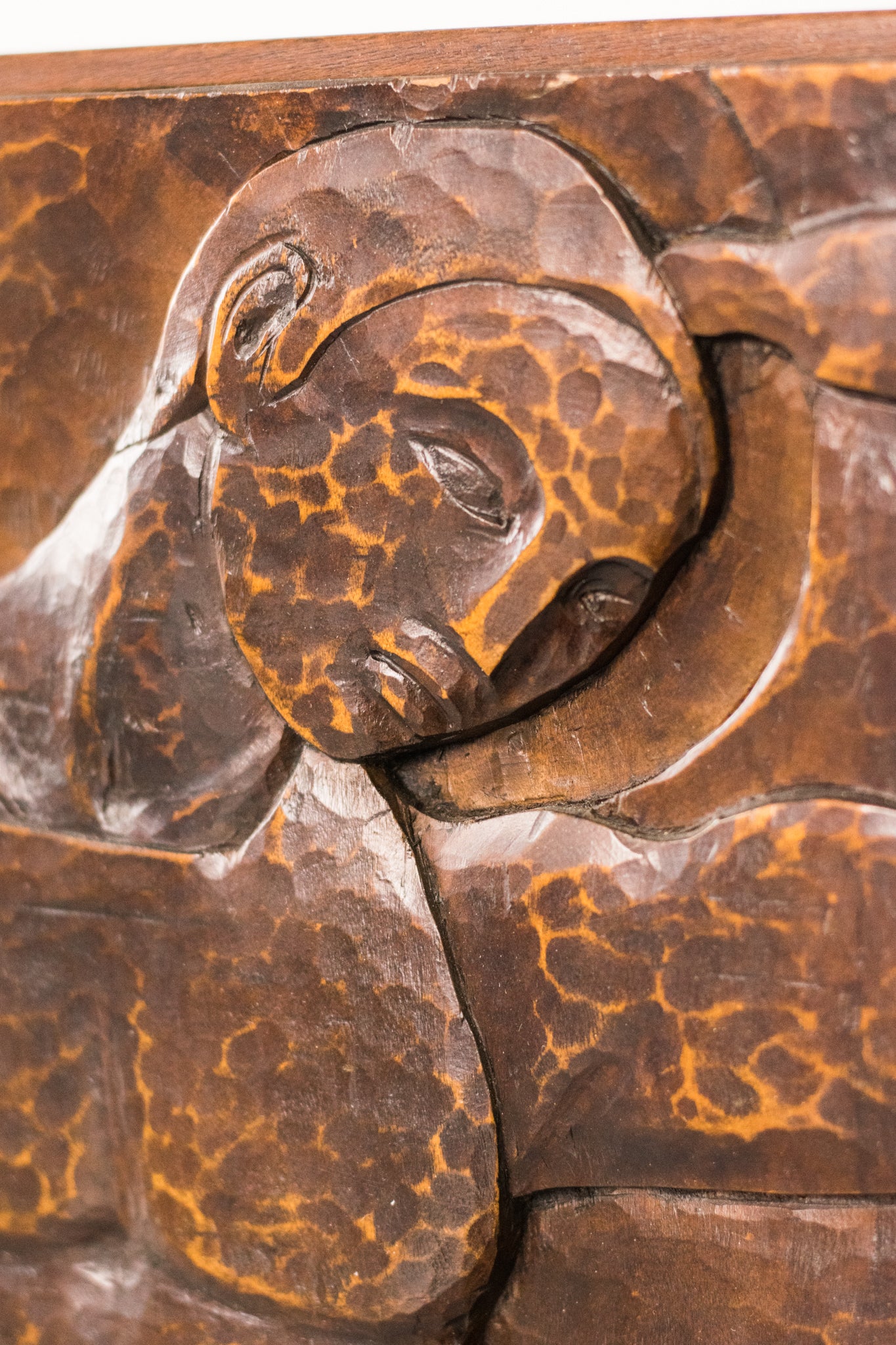 Josep Mundet and Joan Palet - Monumental Carved Panel - Modern Decorative