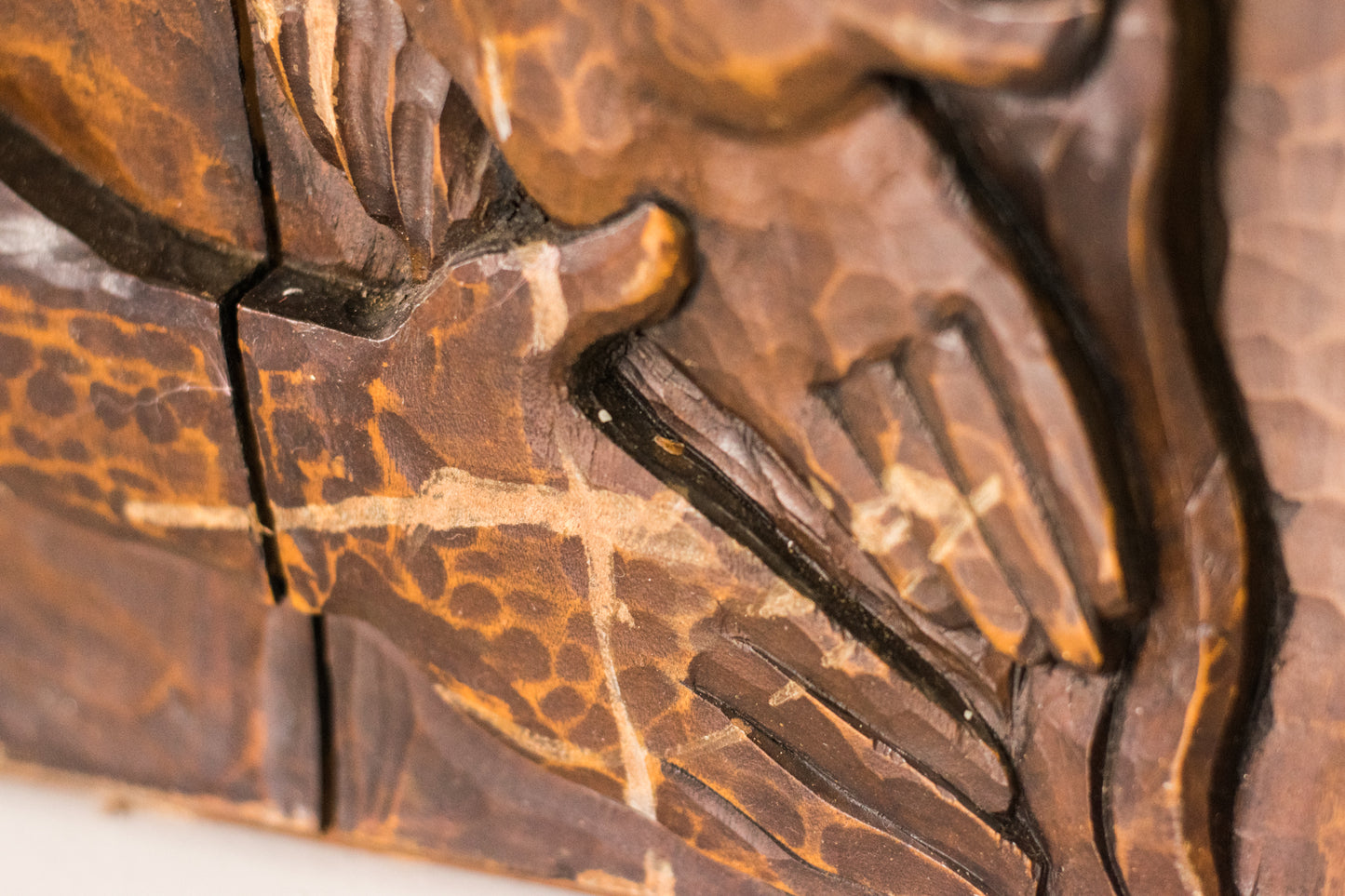Josep Mundet and Joan Palet - Monumental Carved Panel - Modern Decorative