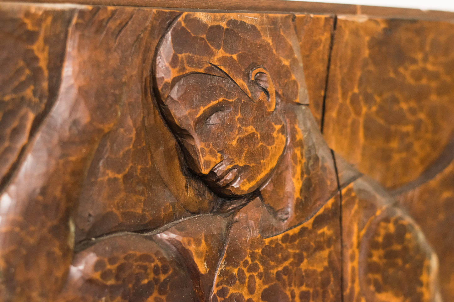 Josep Mundet and Joan Palet - Monumental Carved Panel - Modern Decorative