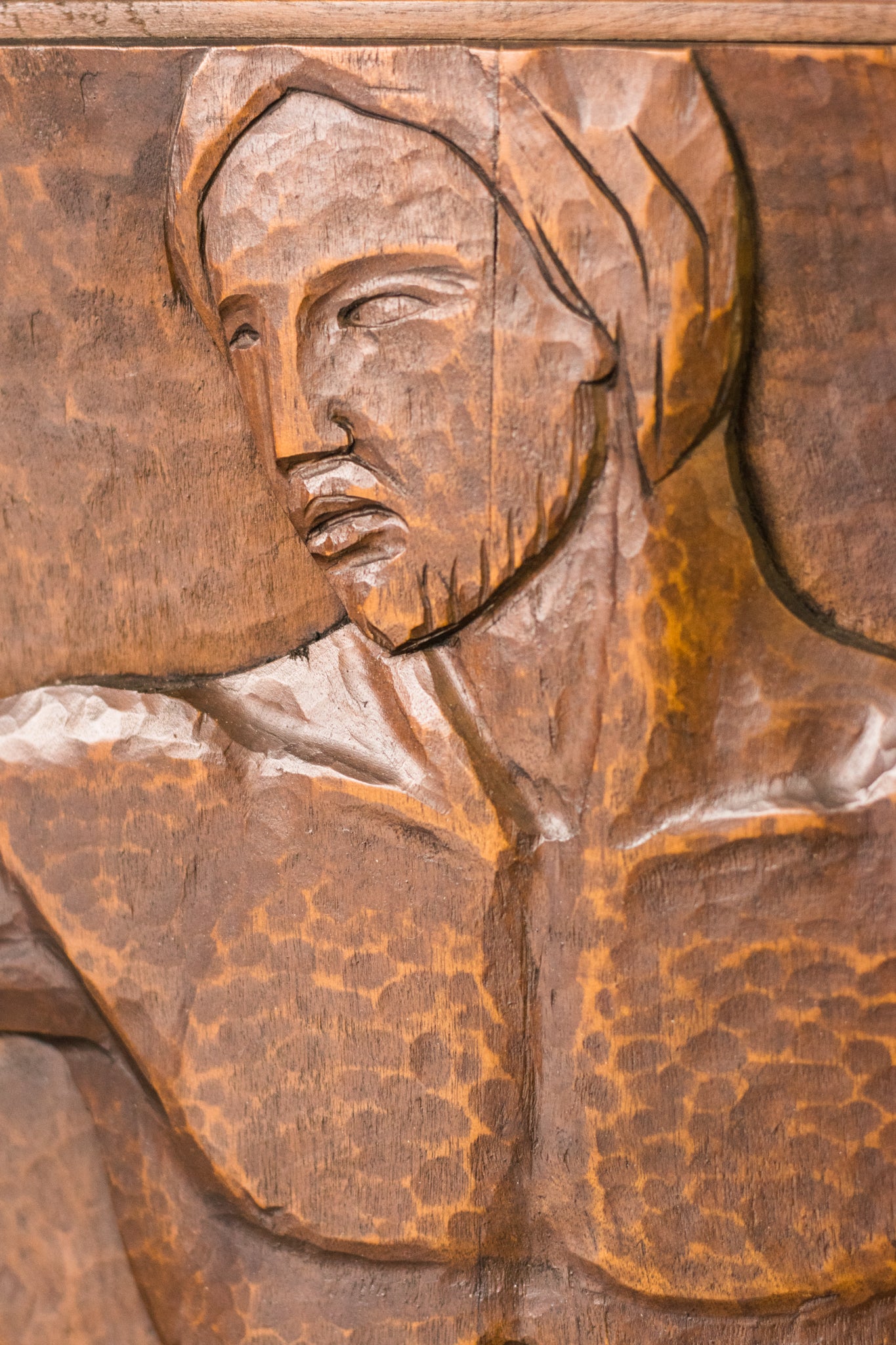 Josep Mundet and Joan Palet - Monumental Carved Panel - Modern Decorative