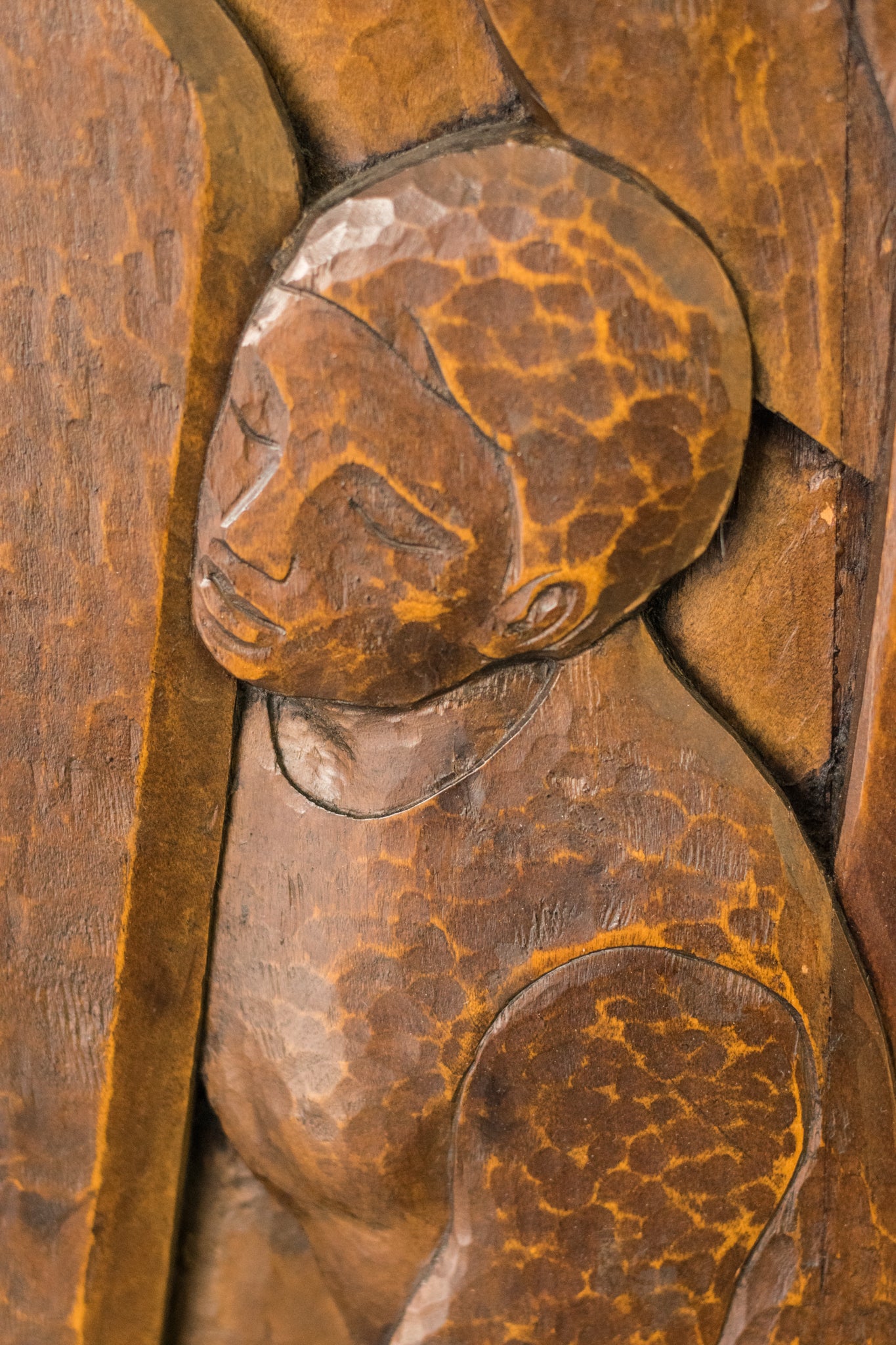 Josep Mundet and Joan Palet - Monumental Carved Panel - Modern Decorative