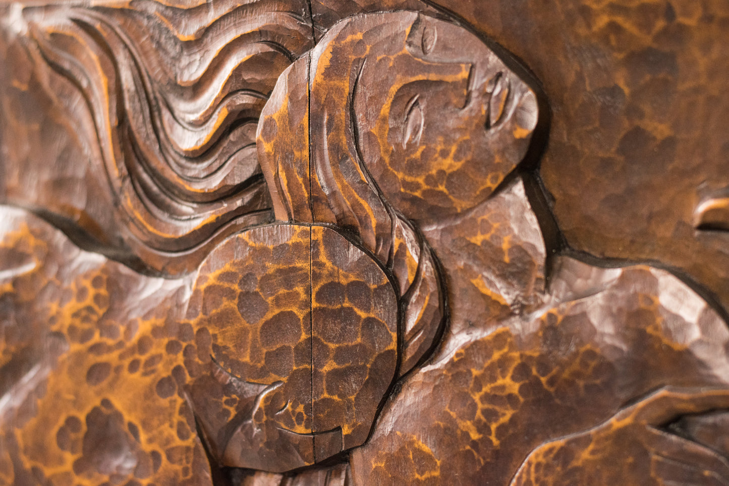 Josep Mundet and Joan Palet - Monumental Carved Panel - Modern Decorative