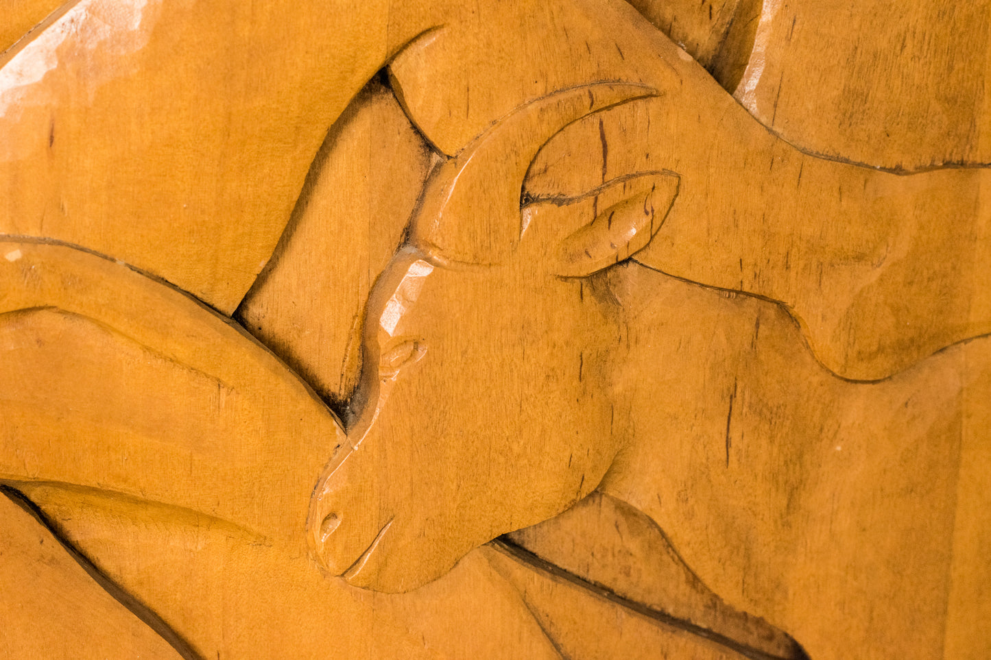 Josep Mundet and Joan Palet - Monumental Carved Panel - Modern Decorative