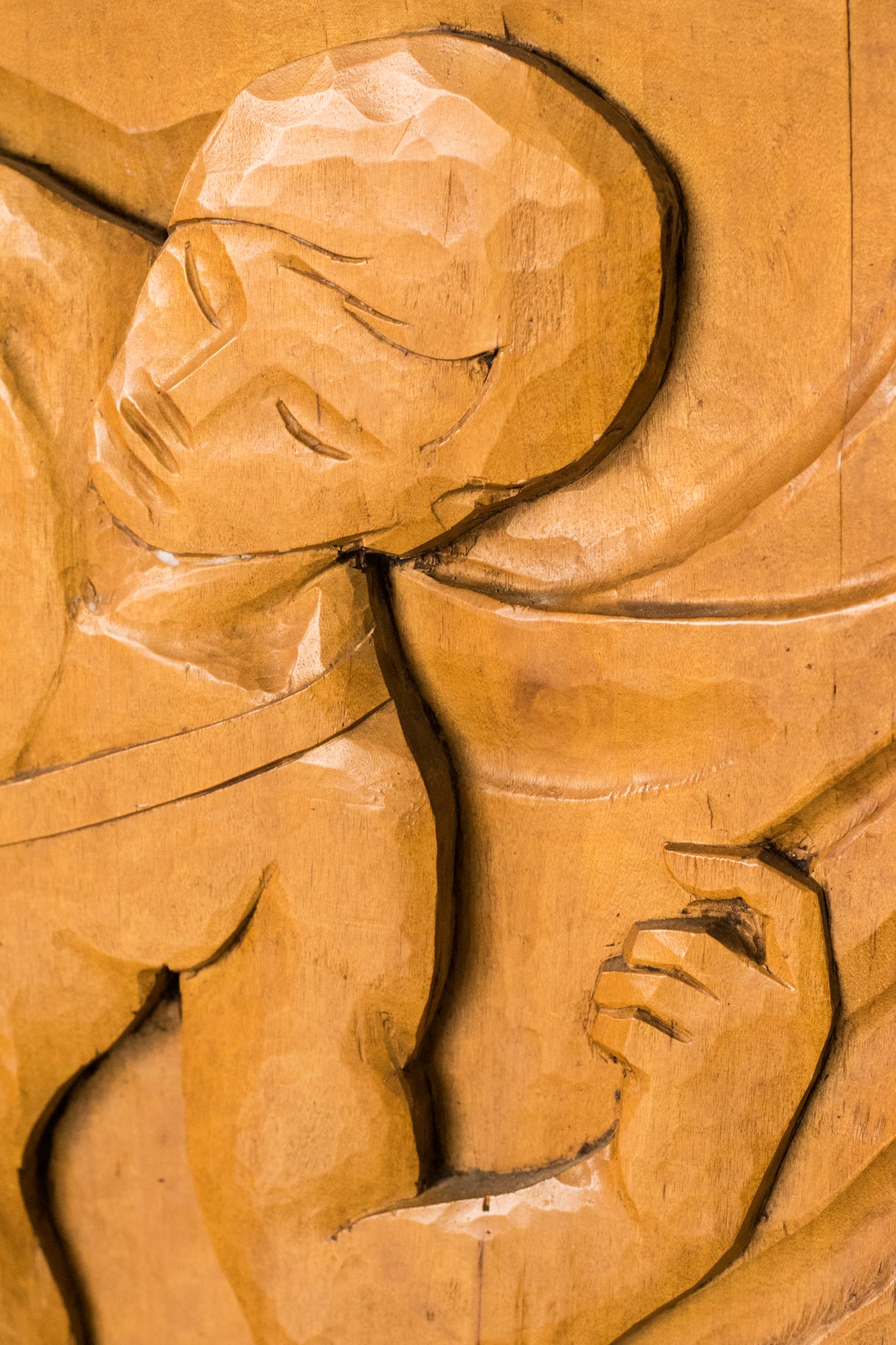 Josep Mundet and Joan Palet - Monumental Carved Panel - Modern Decorative