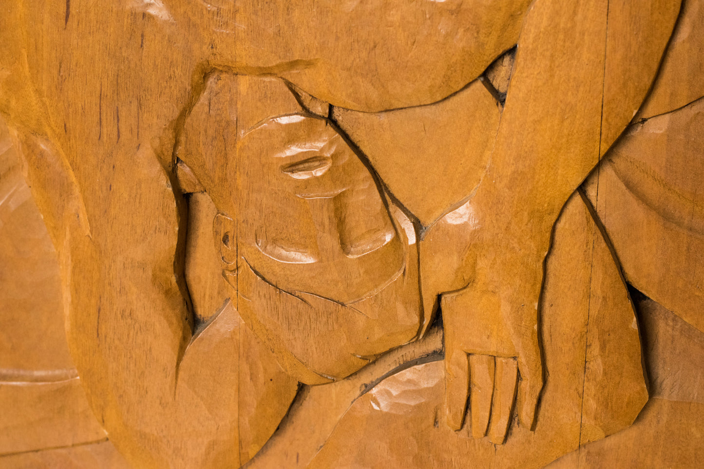 Josep Mundet and Joan Palet - Monumental Carved Panel - Modern Decorative