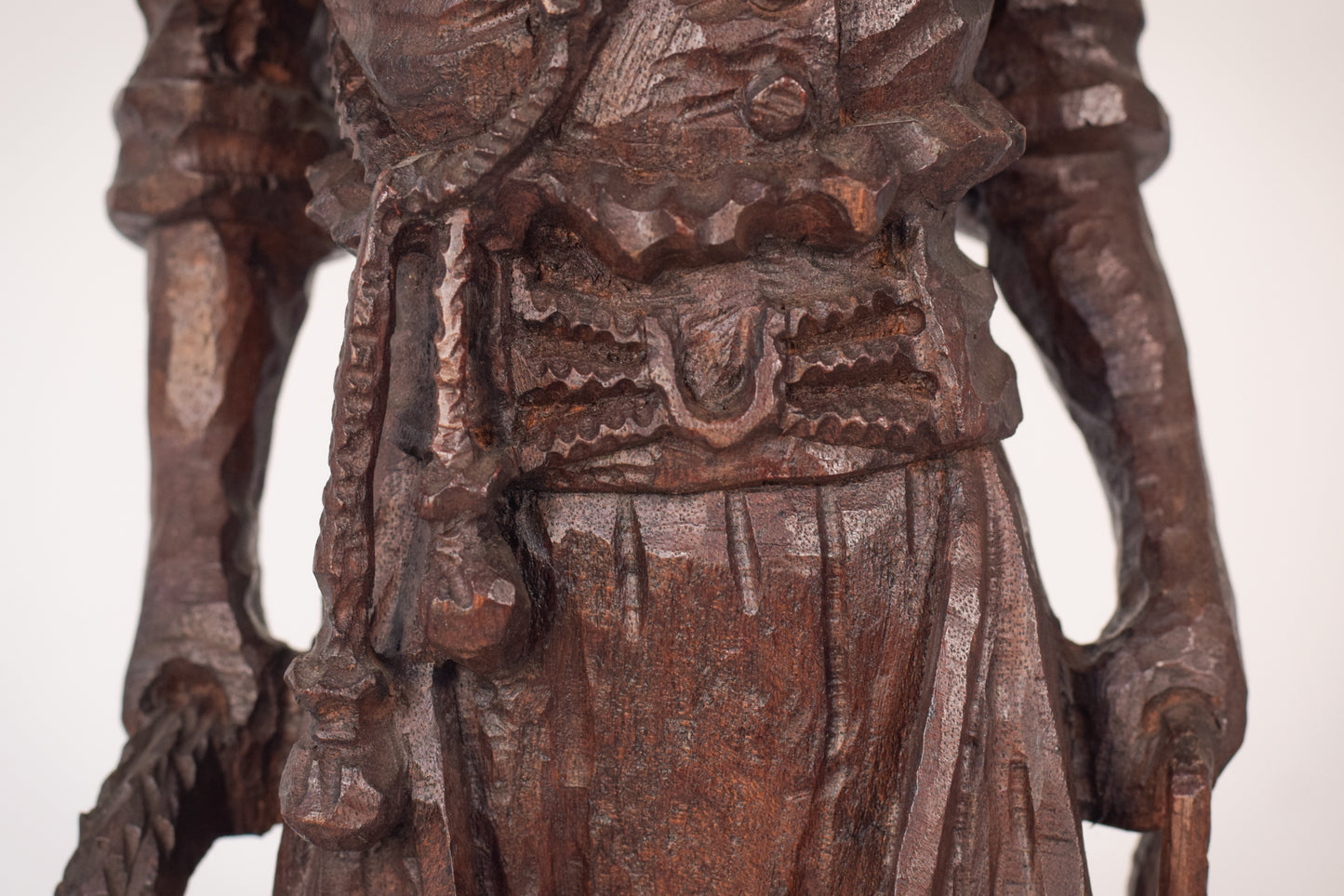 Hand Carved Wooden Sculpture - A Male Figure - Modern Decorative