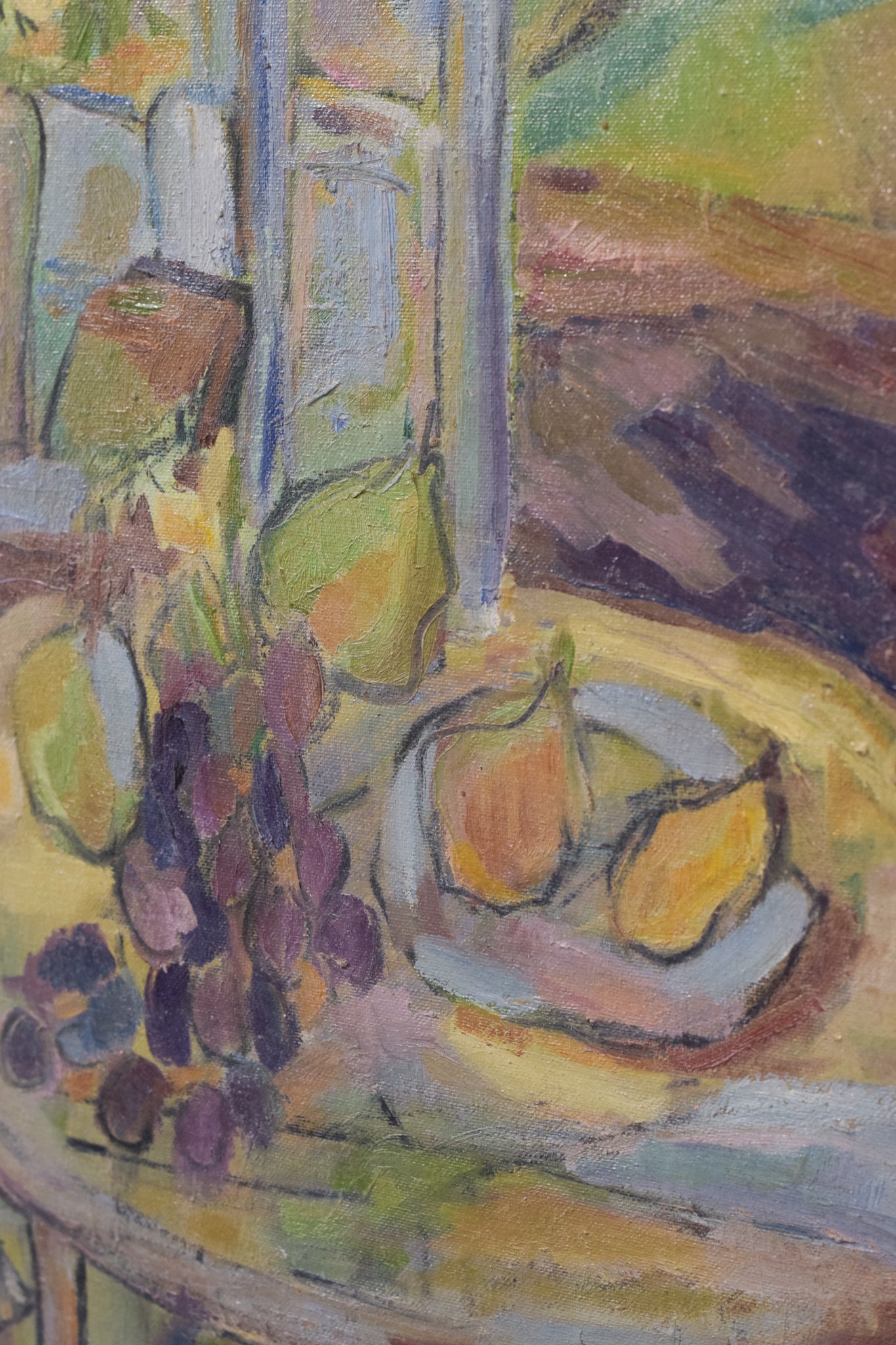 Fauve Interior and Garden Scene