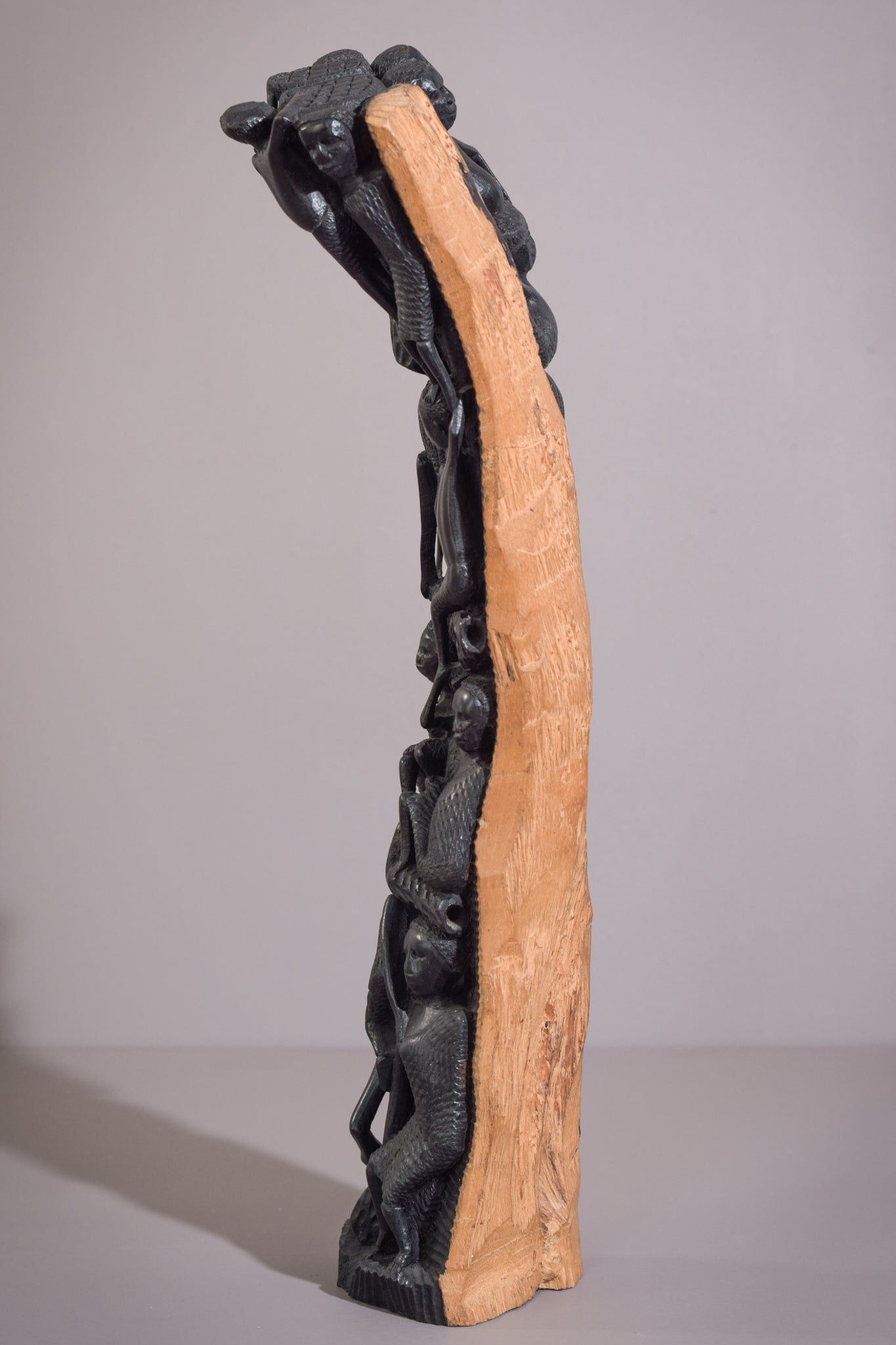 African - Figural Post Carving - Modern Decorative