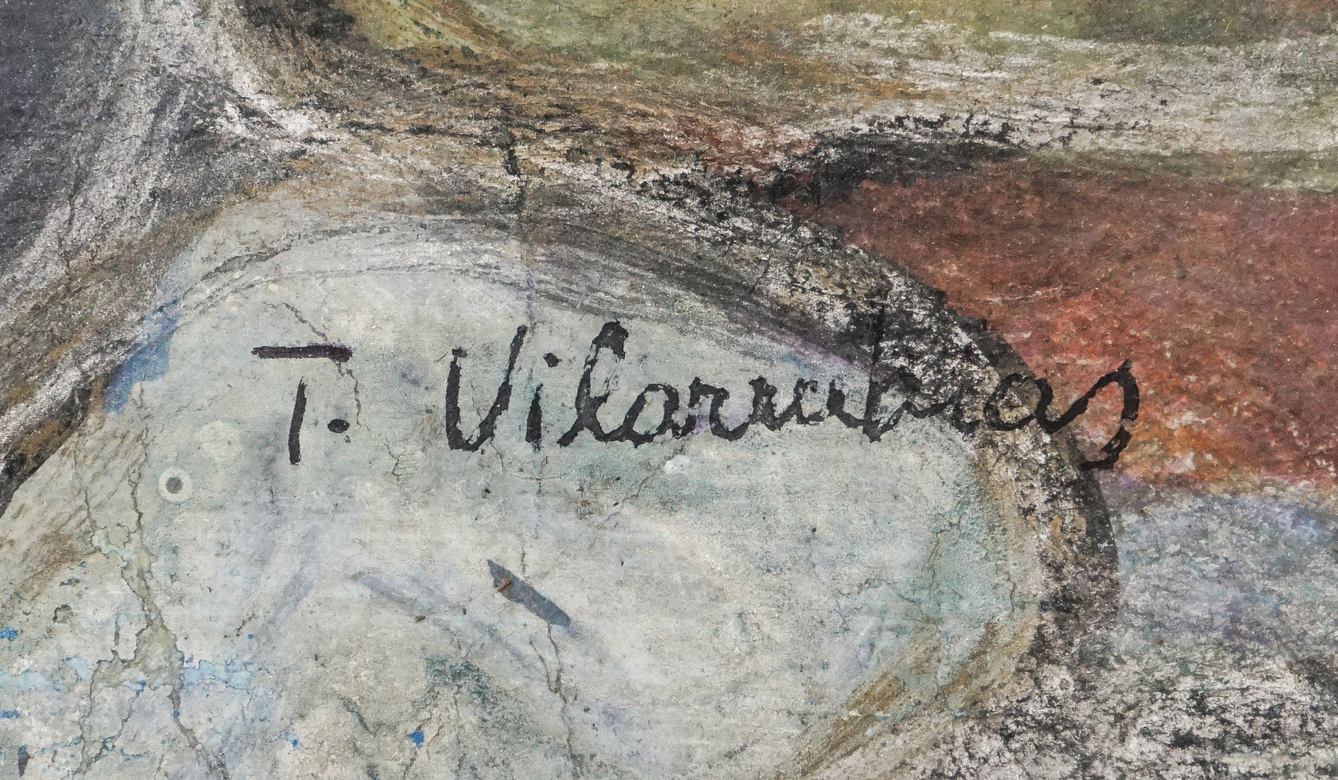 Maria Teresa Vilarrubias 1914 - 2019 - Abstract on paper - Modern Decorative