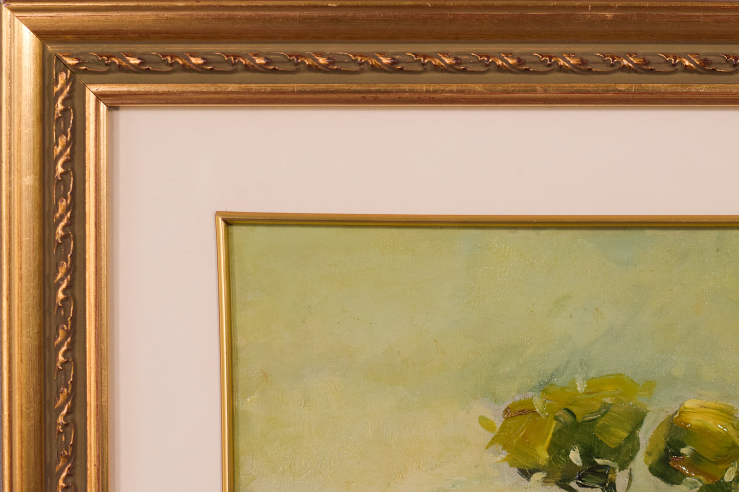 Post Impressionist - Landscape with Haystacks - Modern Decorative