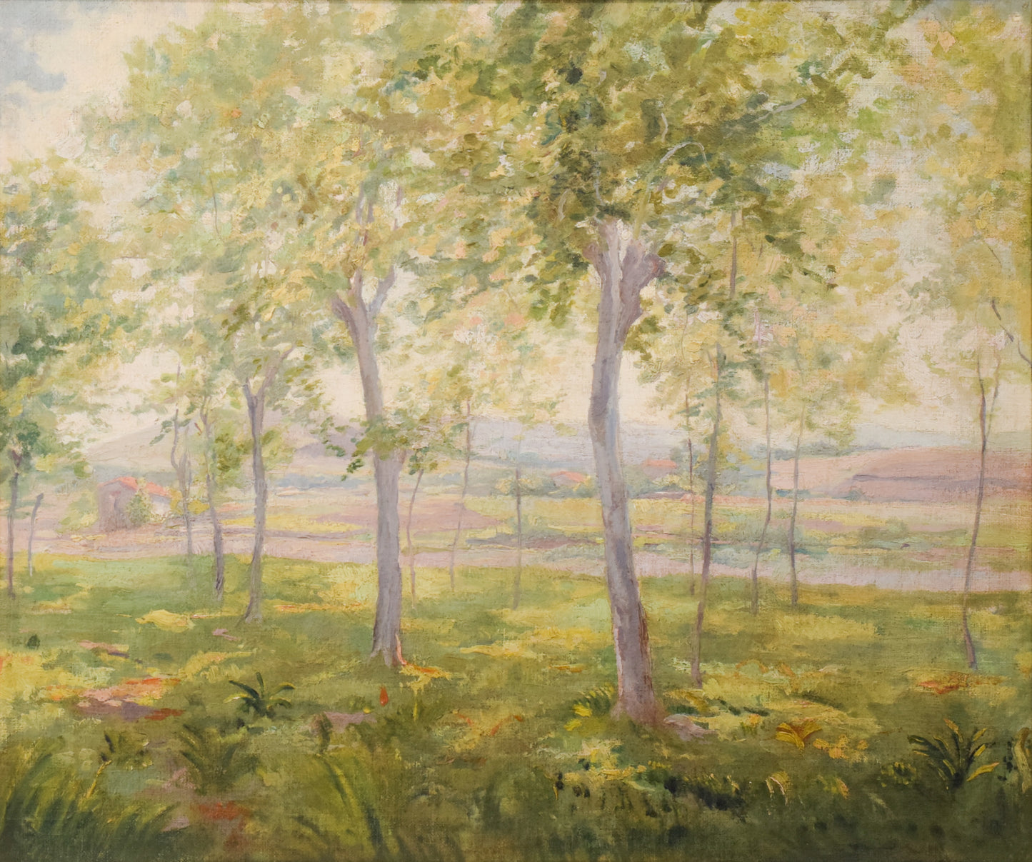 Domingo Soler Gili - 'A Hazy Summers Day' - Modern Decorative