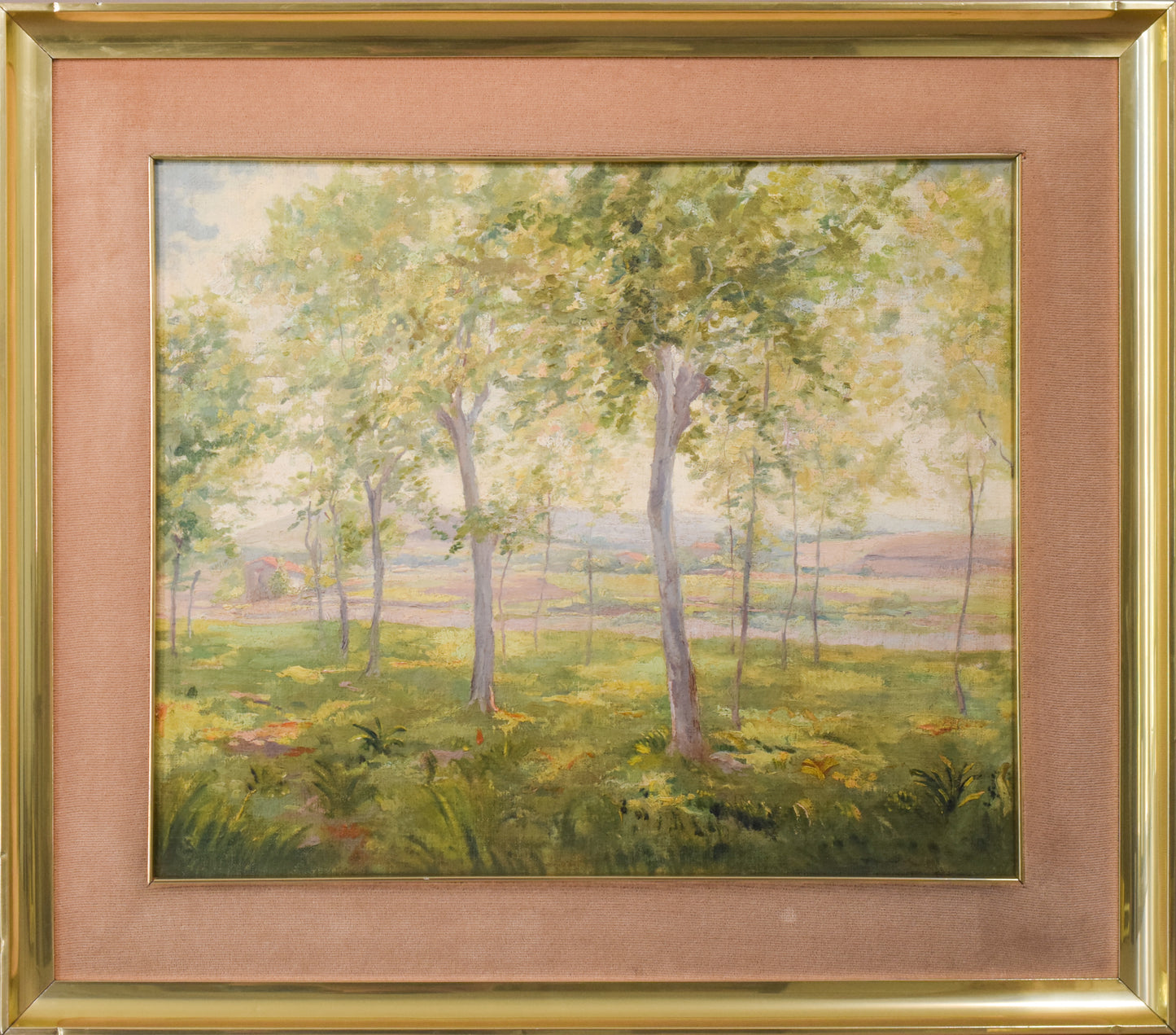 Domingo Soler Gili - 'A Hazy Summers Day' - Modern Decorative