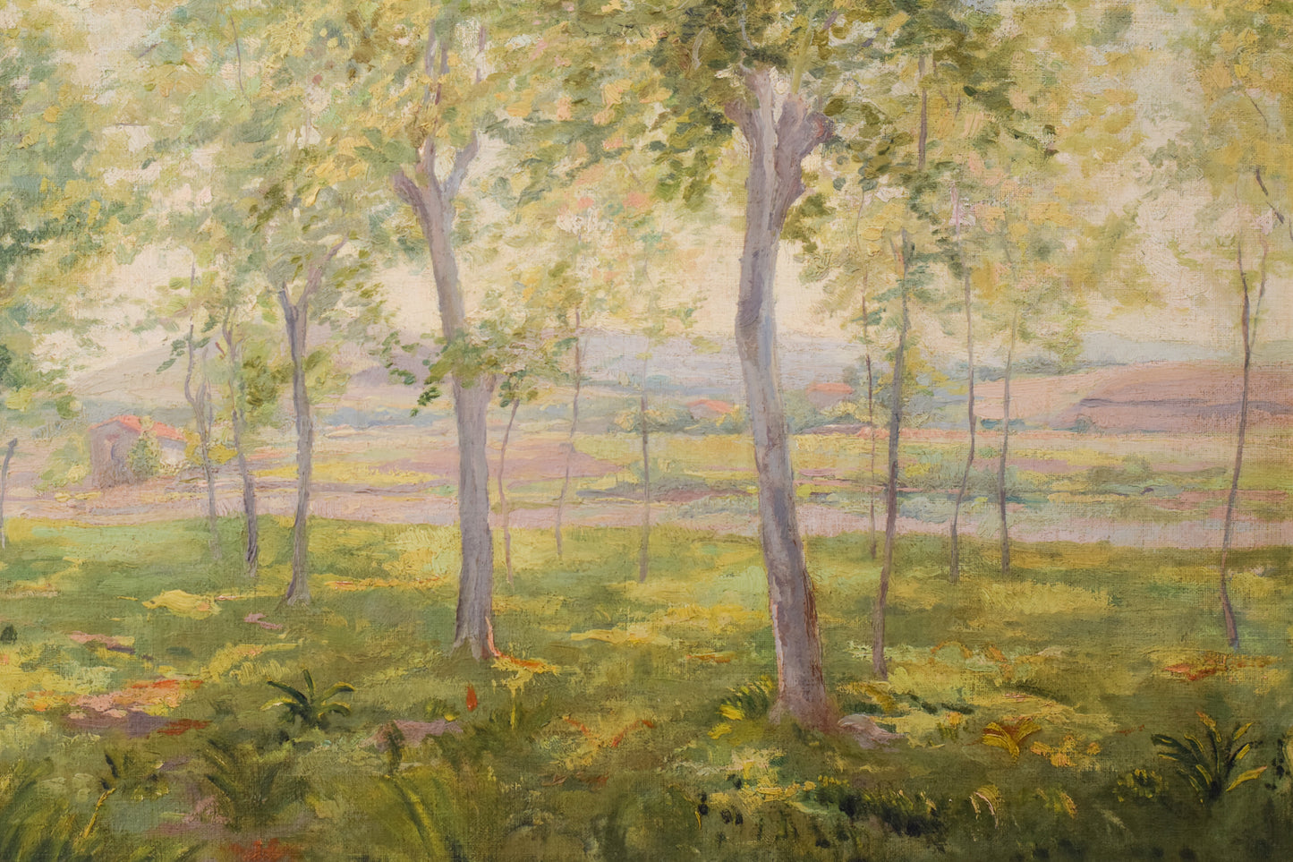 Domingo Soler Gili - 'A Hazy Summers Day' - Modern Decorative