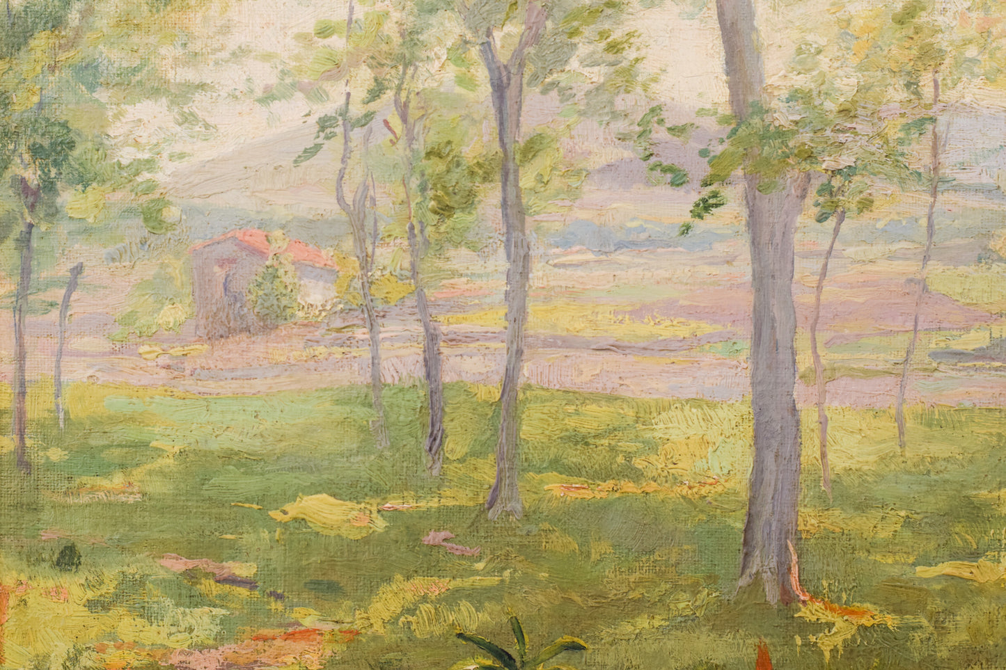 Domingo Soler Gili - 'A Hazy Summers Day' - Modern Decorative