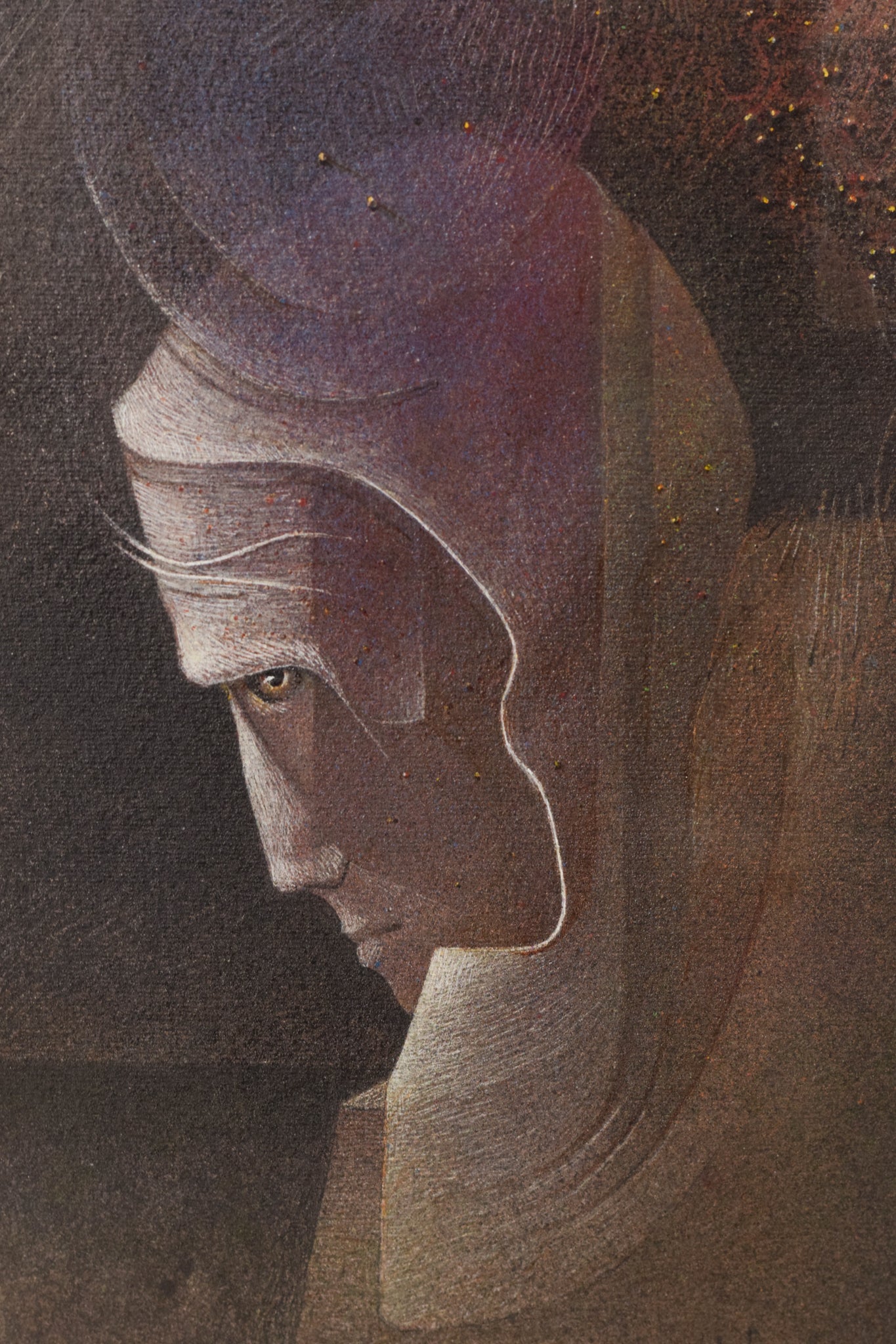 Andreu Martró - Abstract Face Painting - Modern Decorative