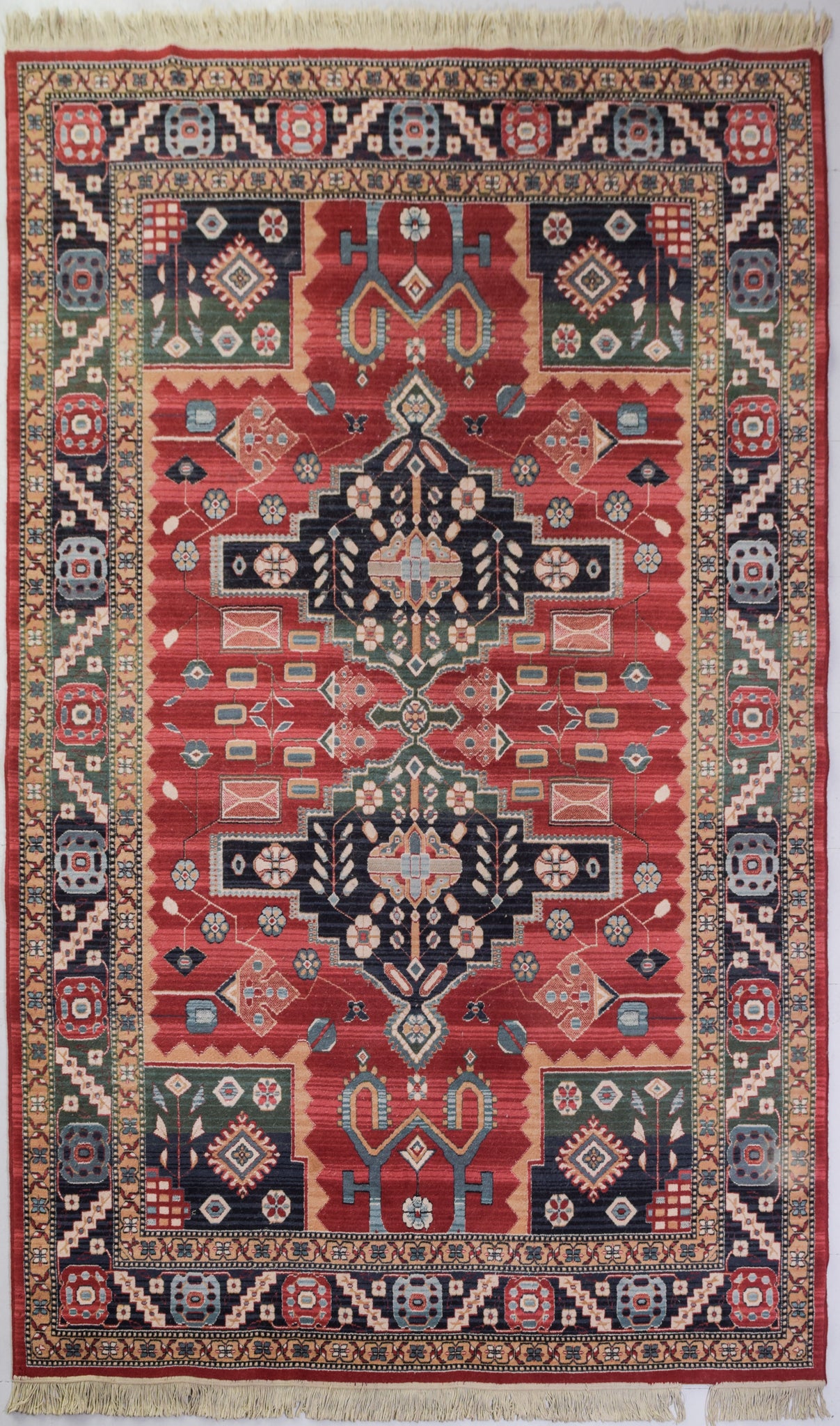 Large Machine Made Rug - Modern Decorative