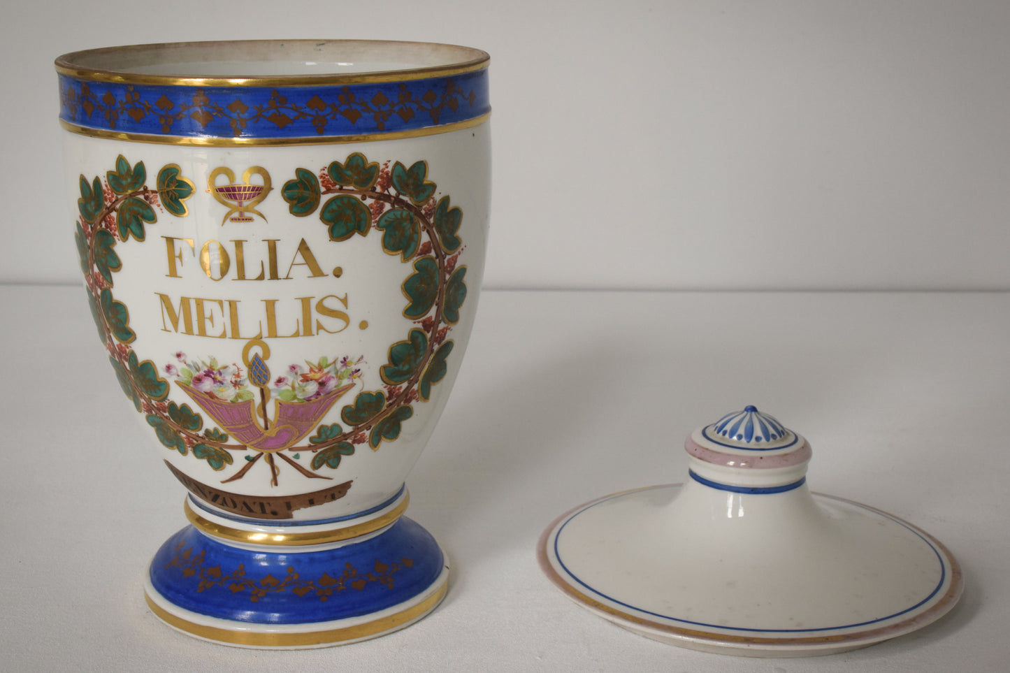 Porcelain Apothecary Jar