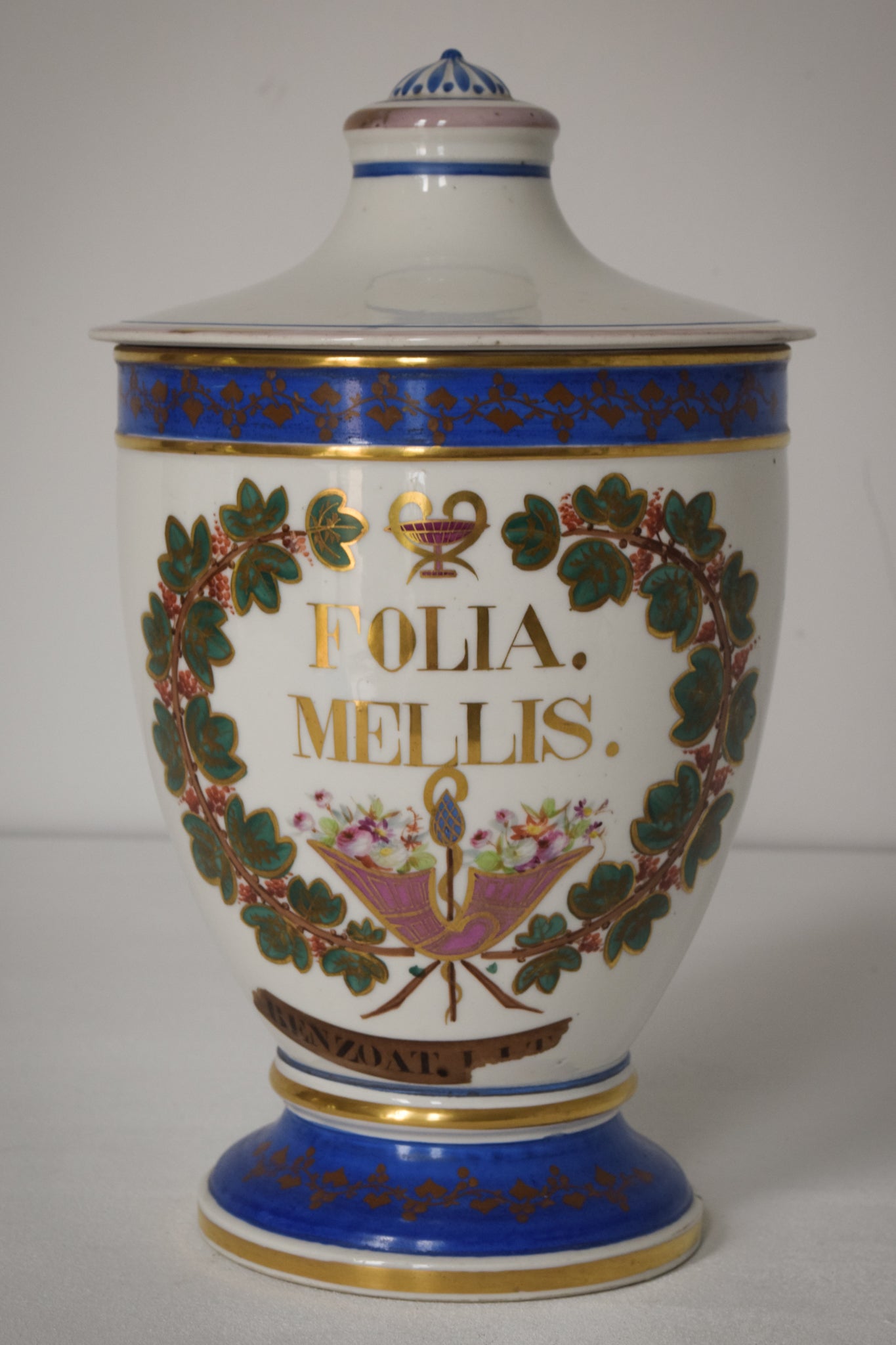Porcelain Apothecary Jar