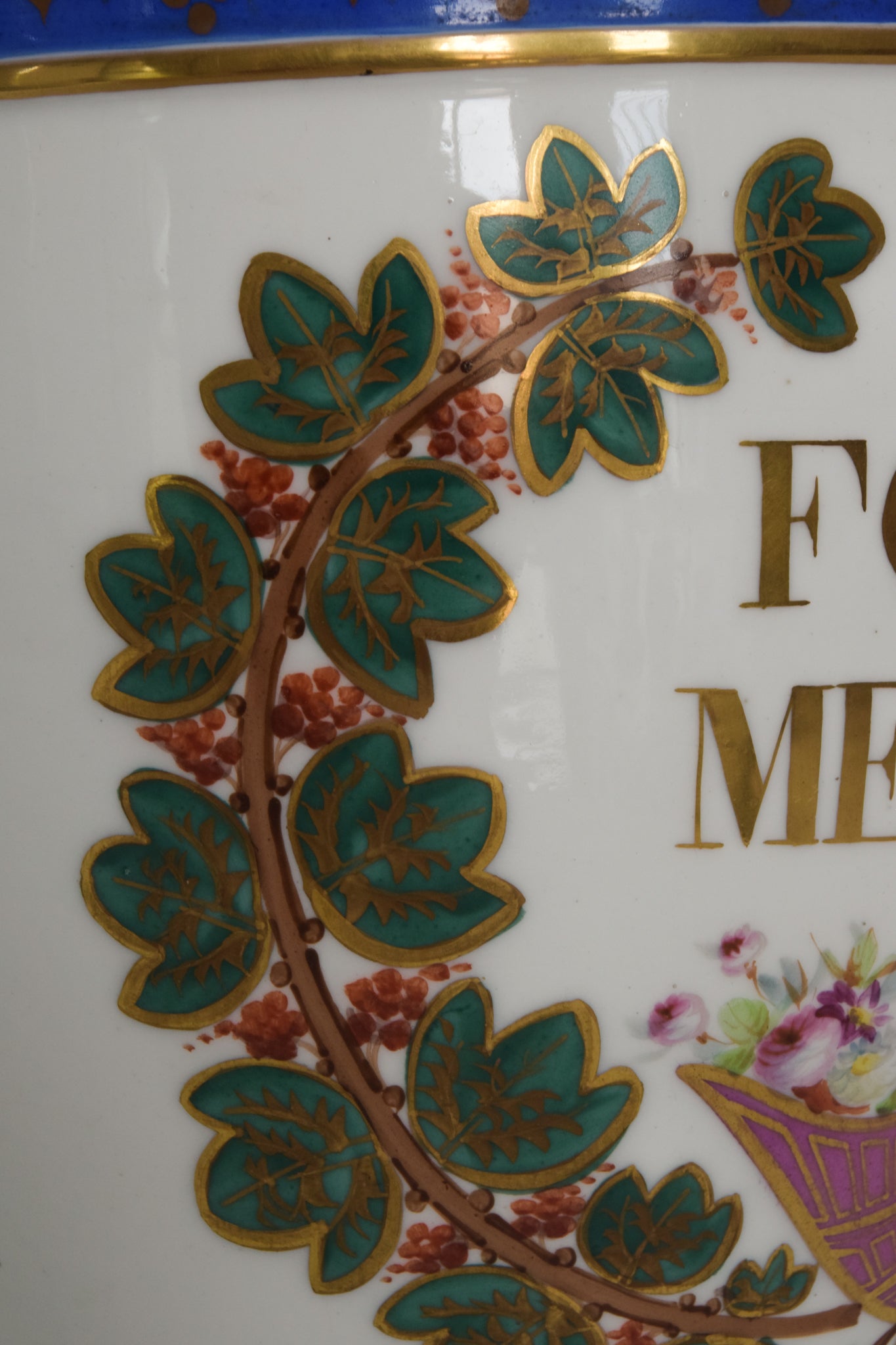 Porcelain Apothecary Jar_Detail