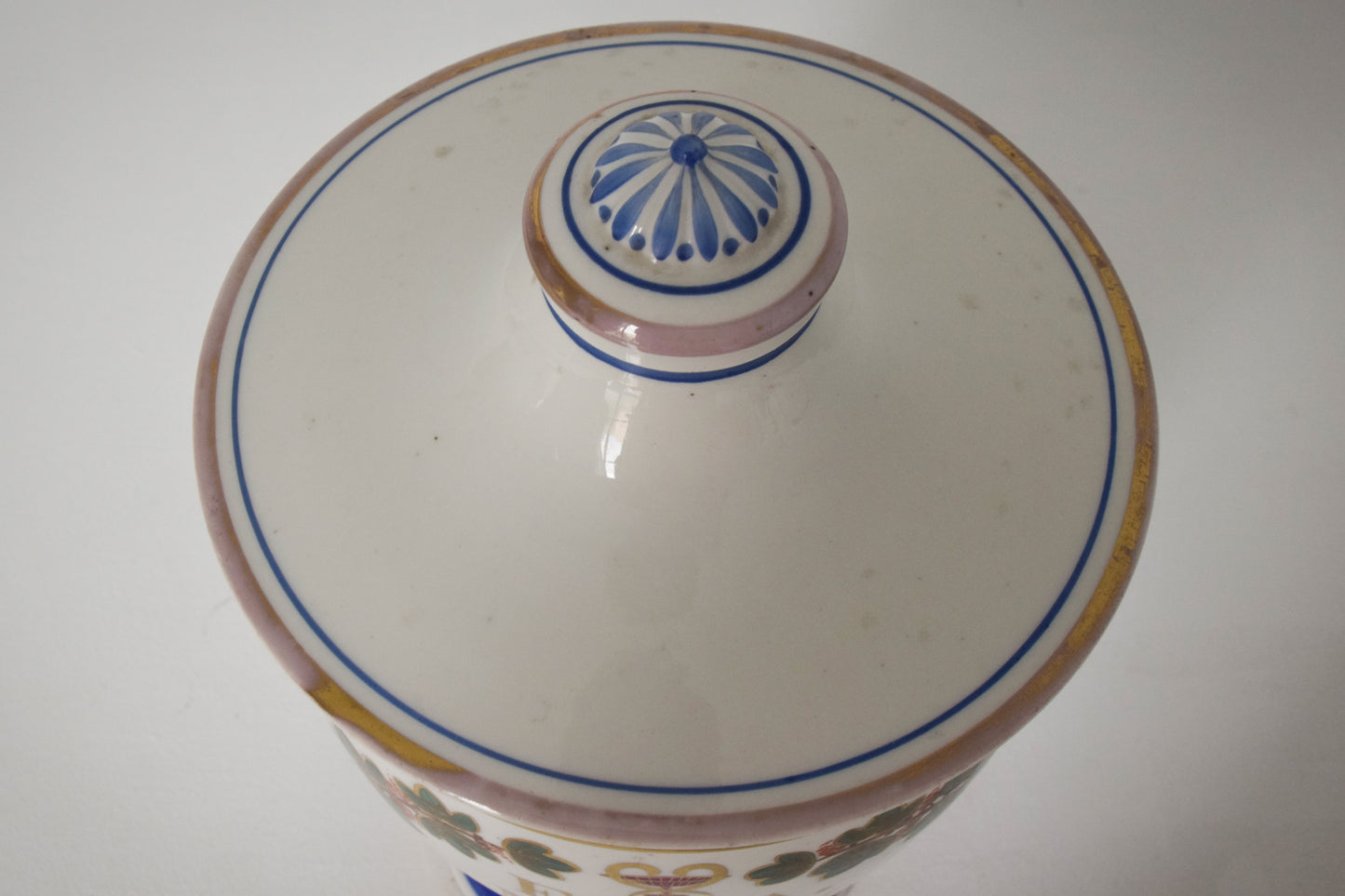 Porcelain Apothecary Jar_Lid