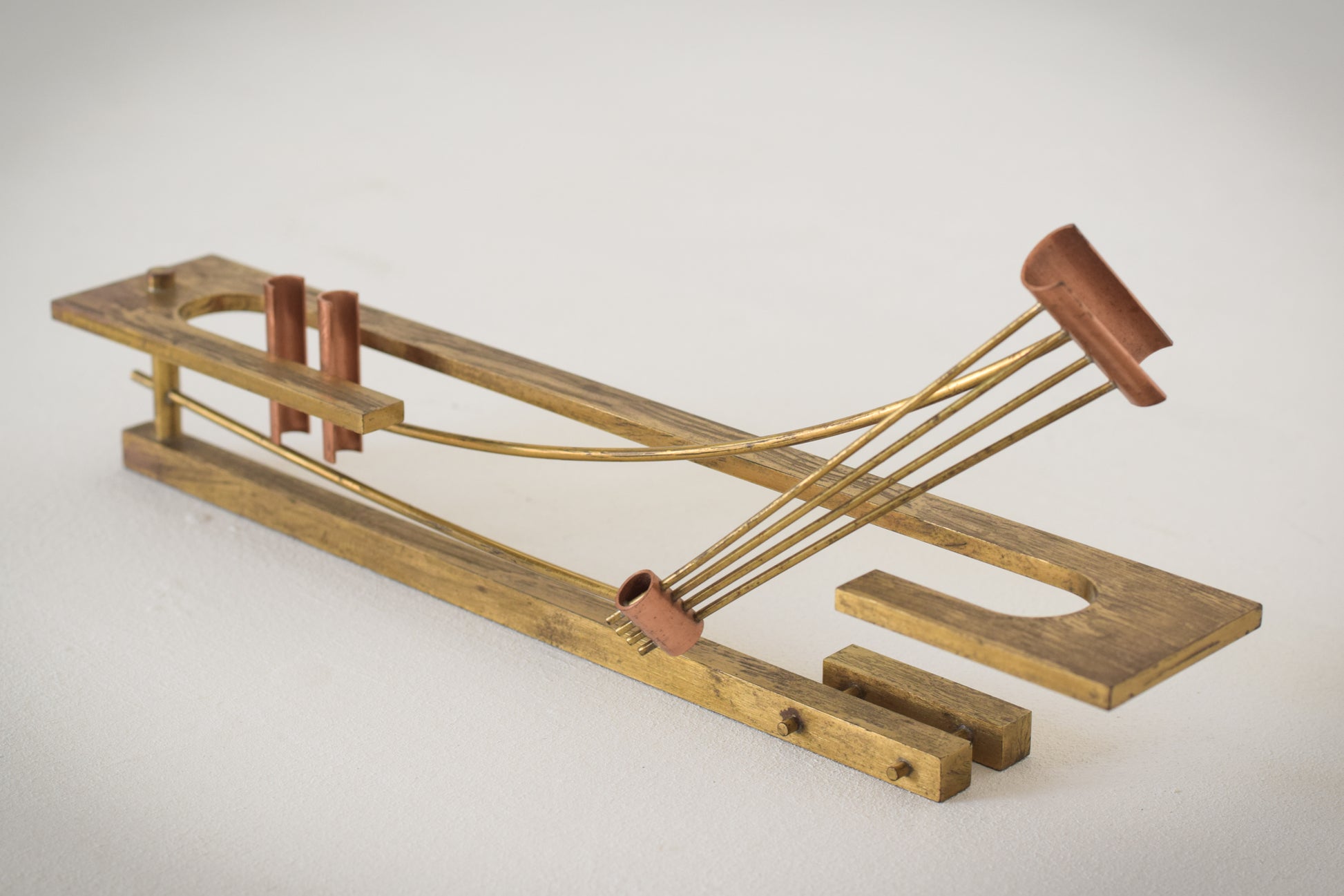 Nahum Villèlia - Abstract Constructivist Sculpture - Modern Decorative