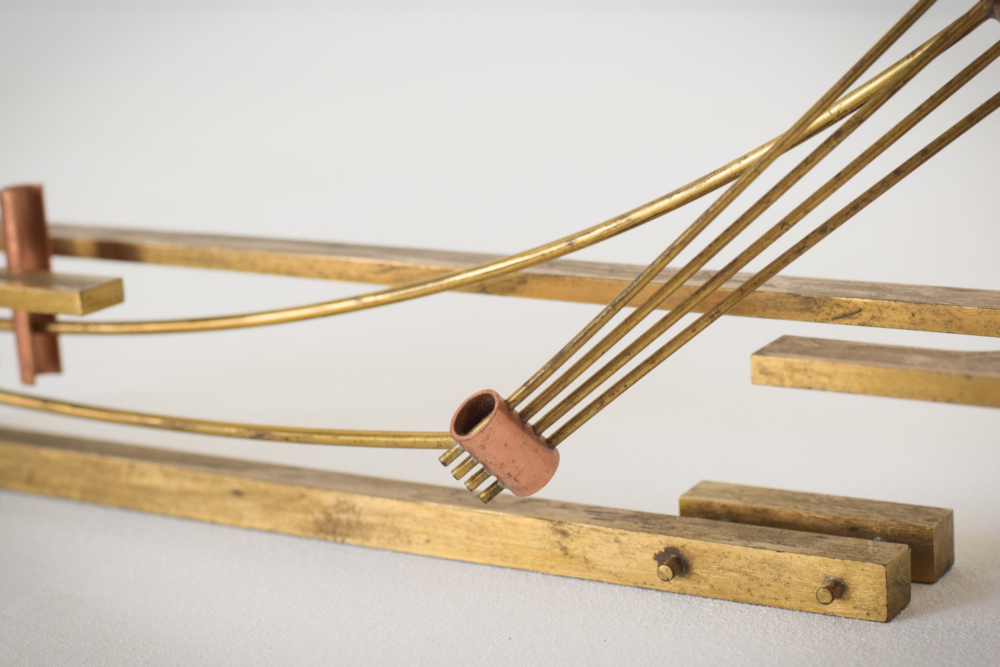 Nahum Villèlia - Abstract Constructivist Sculpture - Modern Decorative