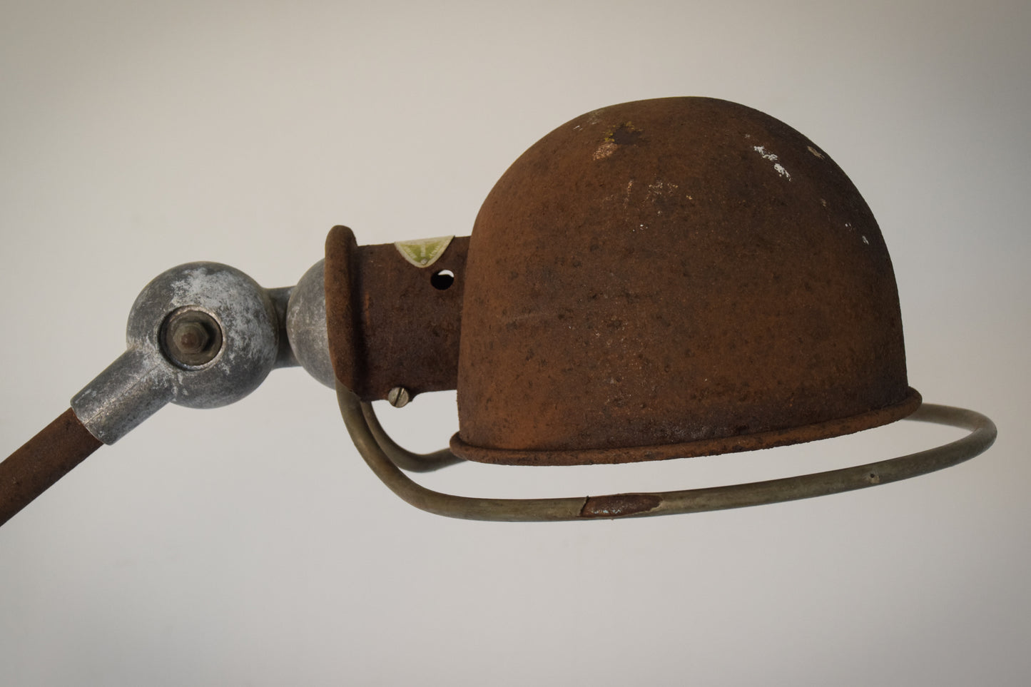 Early Modern Industrial Steel Table Lamp
