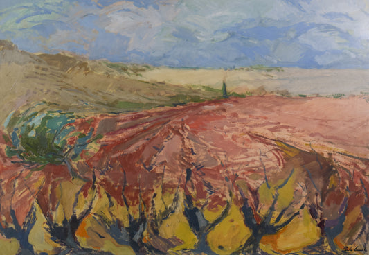 Josep Maria Pinto - Landscape with Vines - Modern Decorative