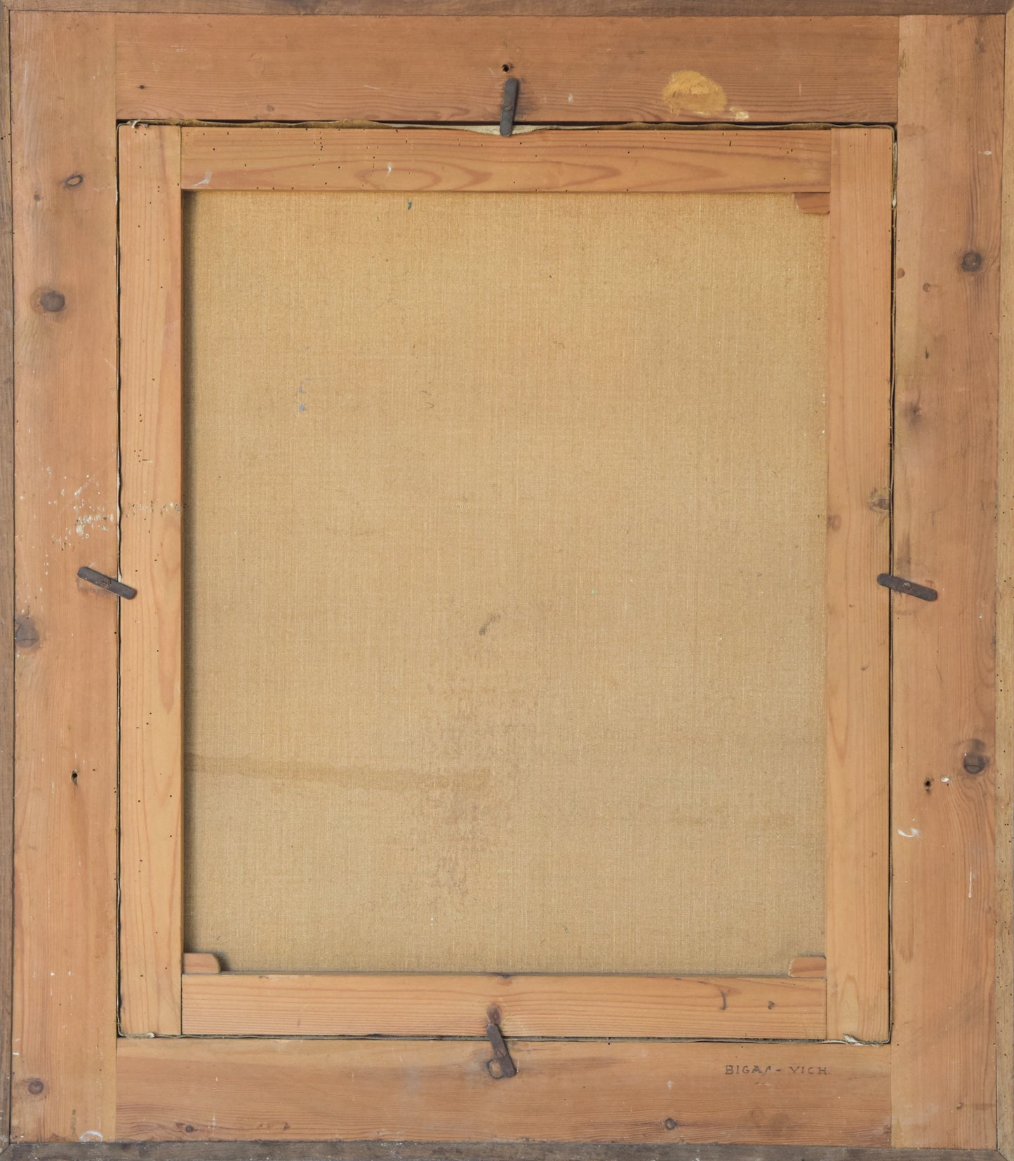Large Portrait in Oil of 'A Man with Tinted Glasses' - Modern Decorative