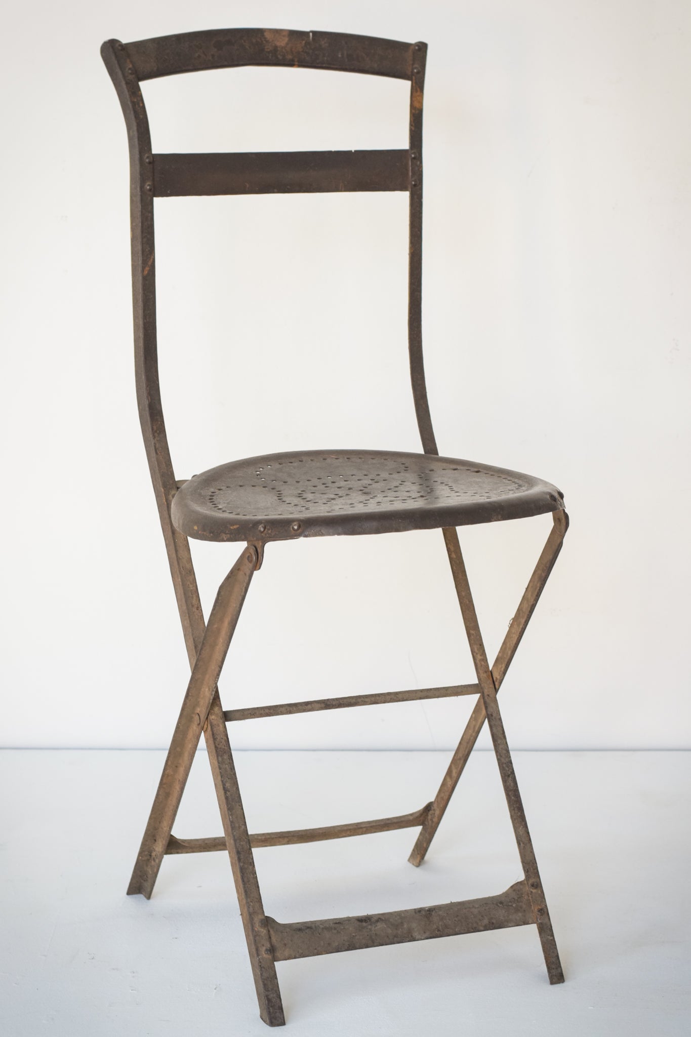 Pair - Elegant Antique French Folding Chairs - Modern Decorative