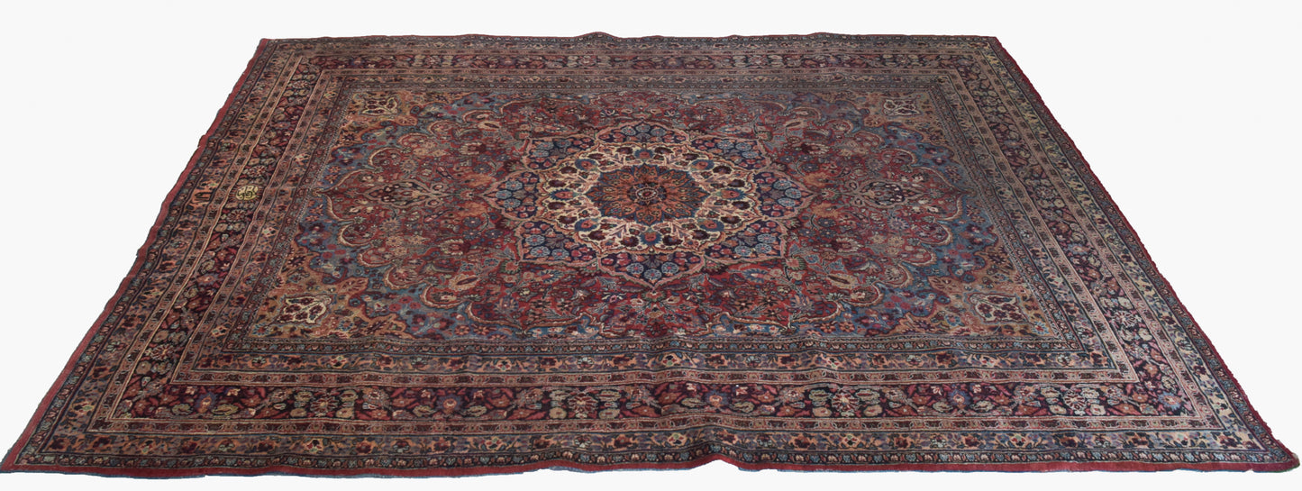 Large Signed Handmade Persian Rug - Modern Decorative