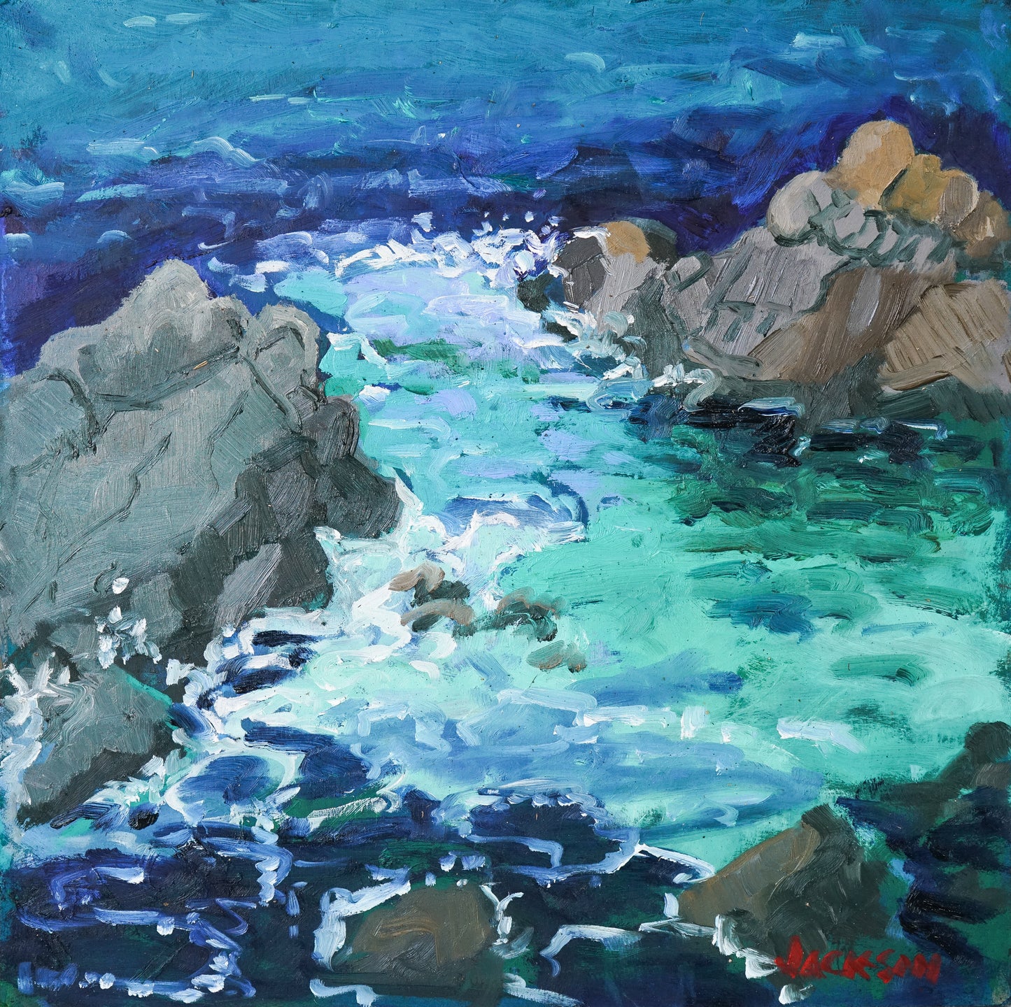 Costa Brava - Blue and Green