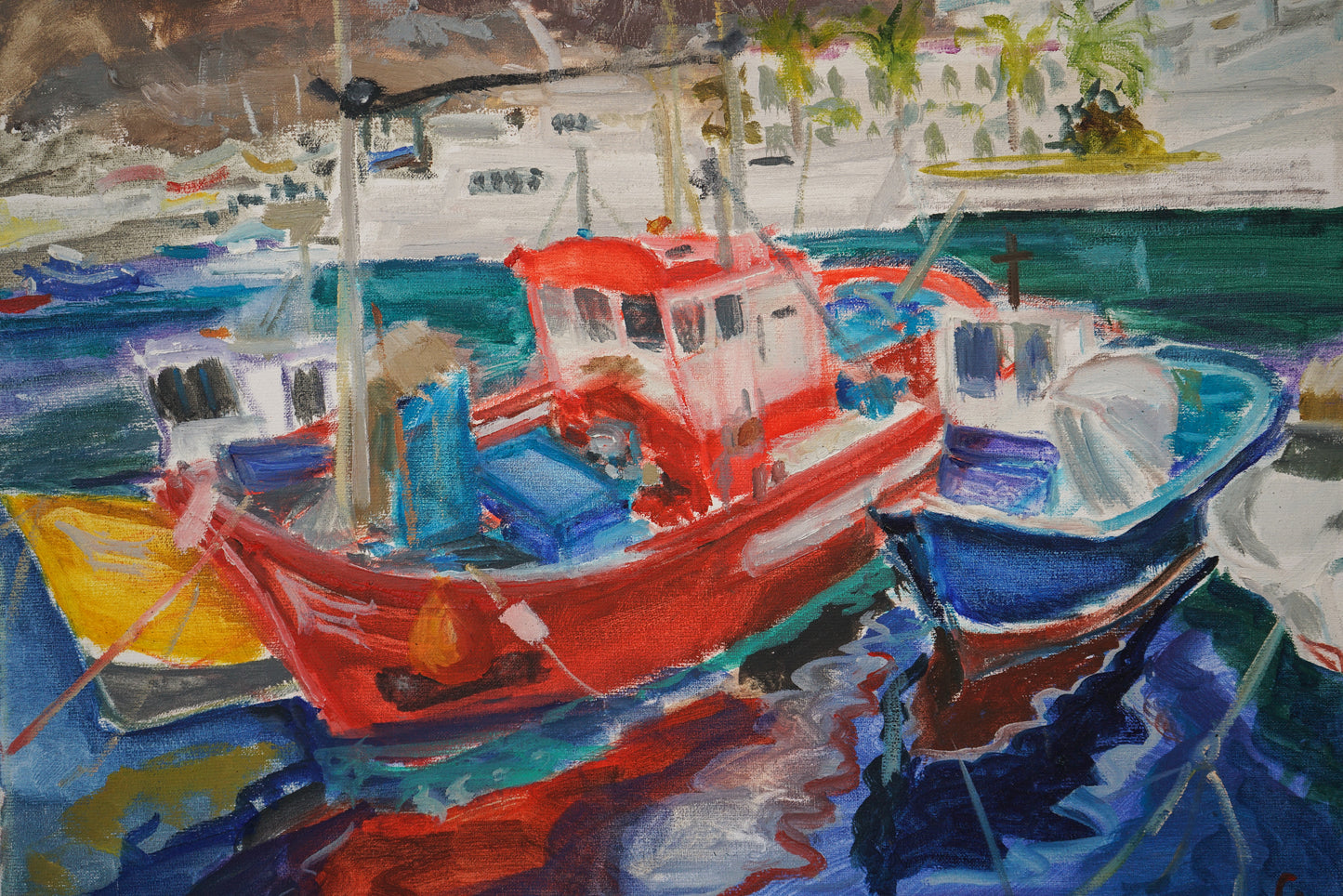 Gran Canaria - Fishing Port and Boats