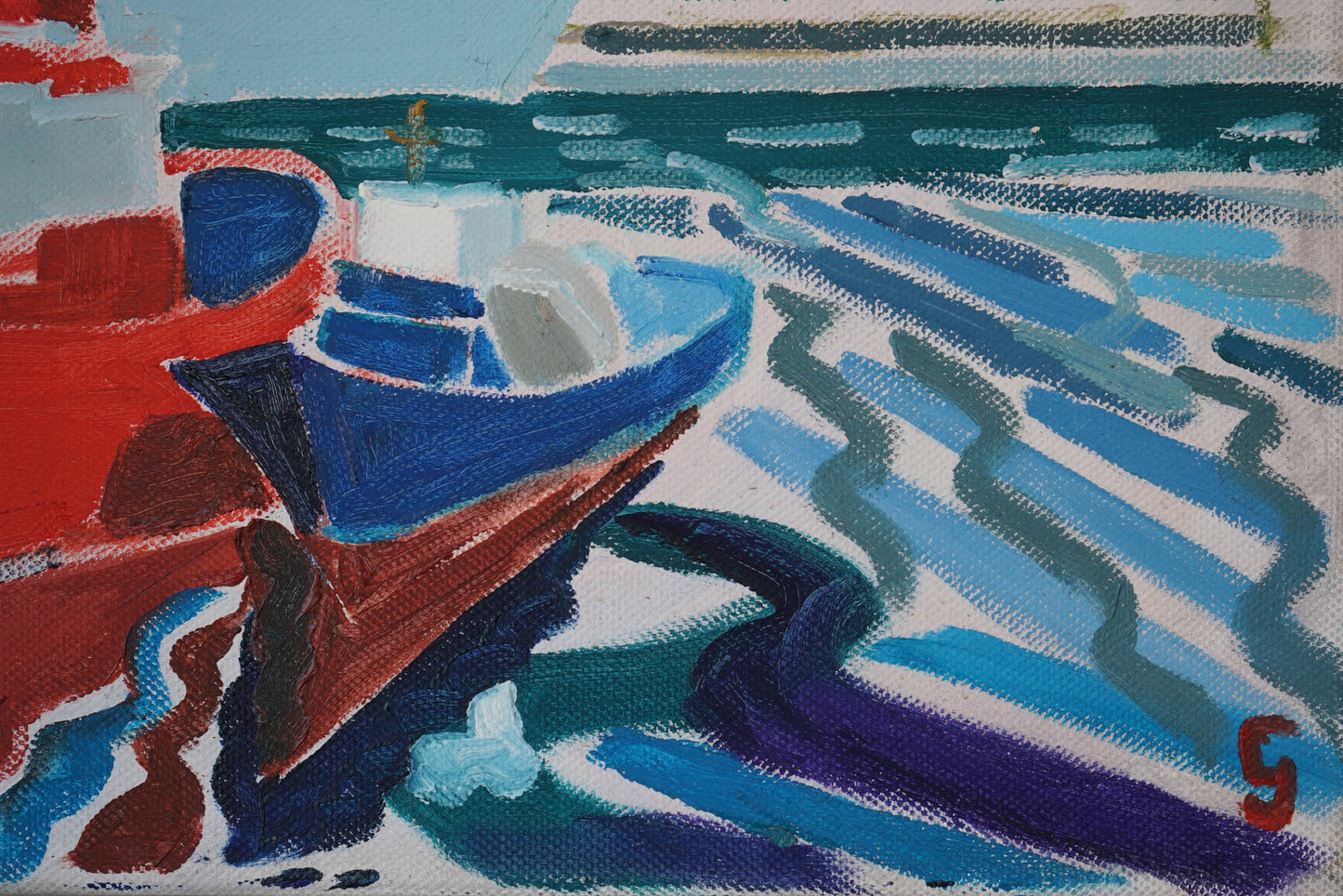 Puerto de Mogán - Gran Canaria - Fishing boats - Modern Decorative