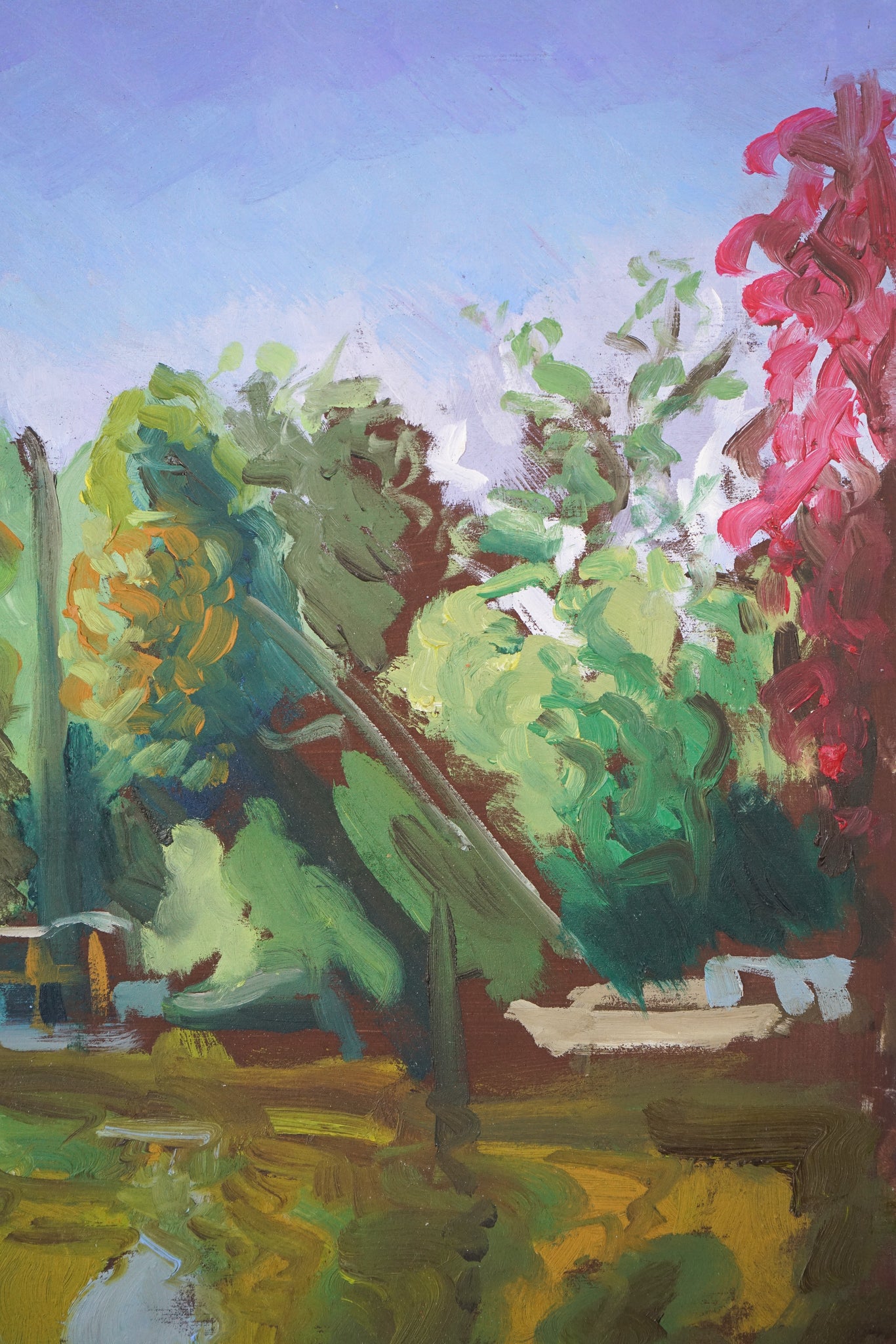 The Petersham Hotel - Richmond - View Below by The River