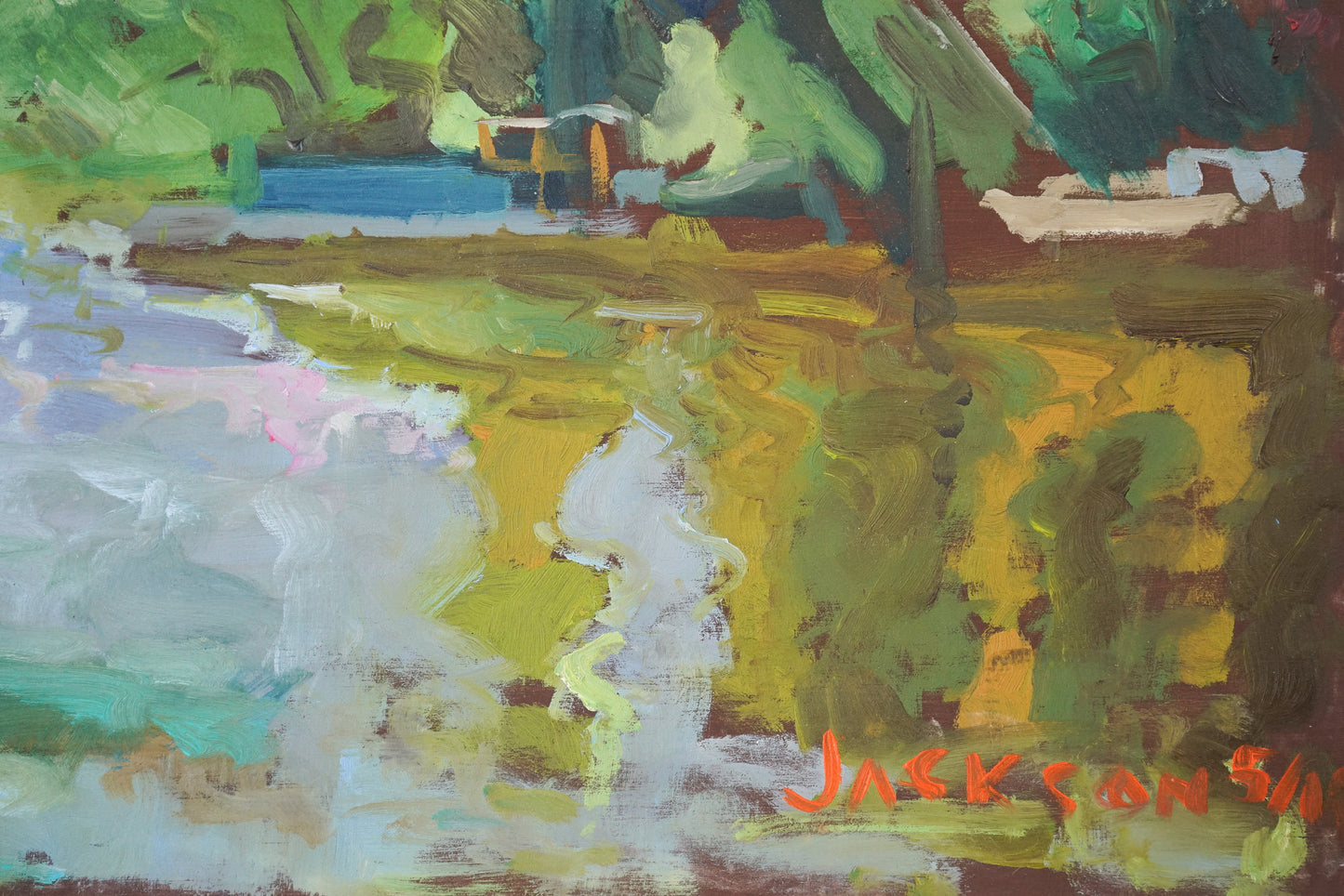The Petersham Hotel - Richmond - View Below by The River
