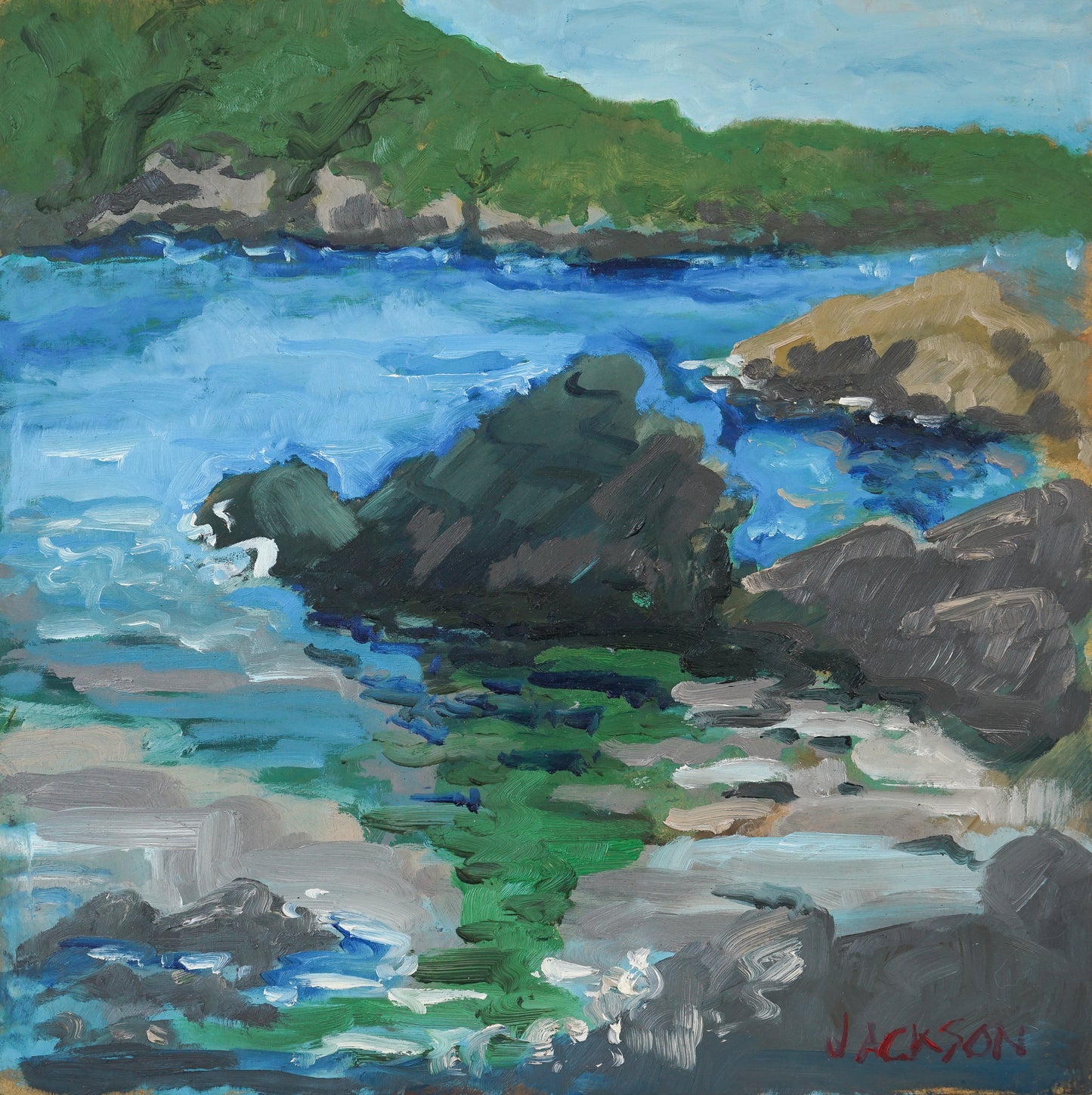 Fosca Costa Brava - A Rocky Bay - Modern Decorative