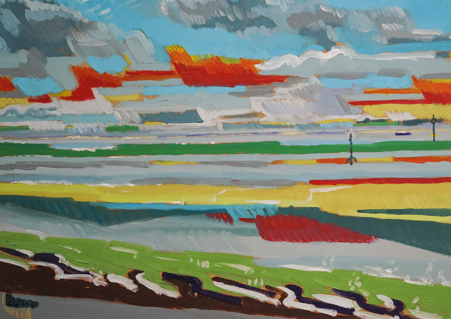 Minehead - Study Of ''Best Moments in Five Hours'' - Modern Decorative