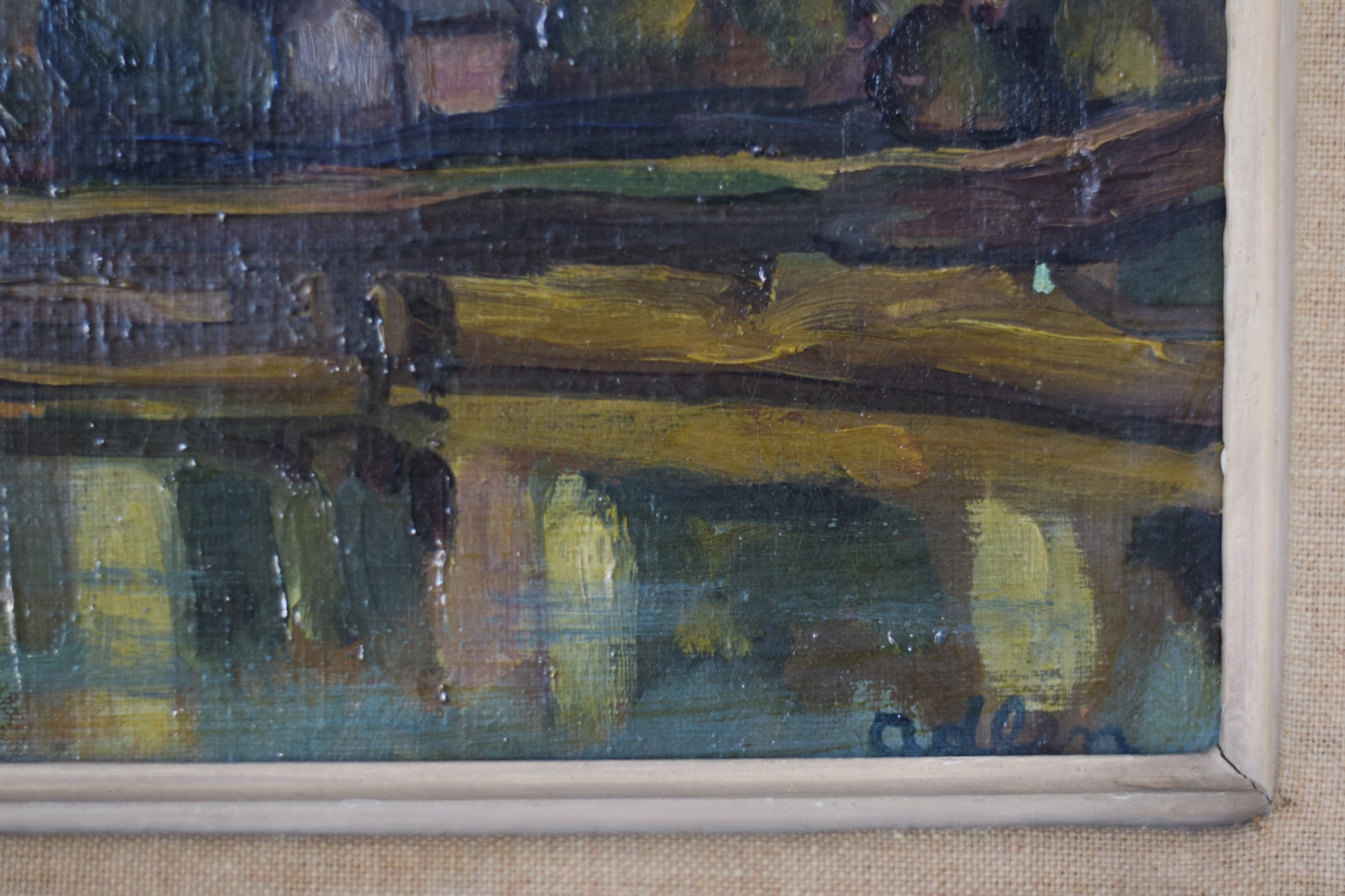 Michel Adlen - Landscape of Chaufour, France - Modern Decorative