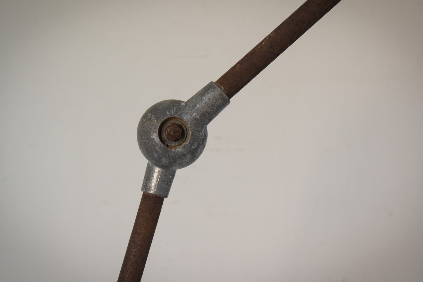 Early Modern Industrial Steel Table Lamp