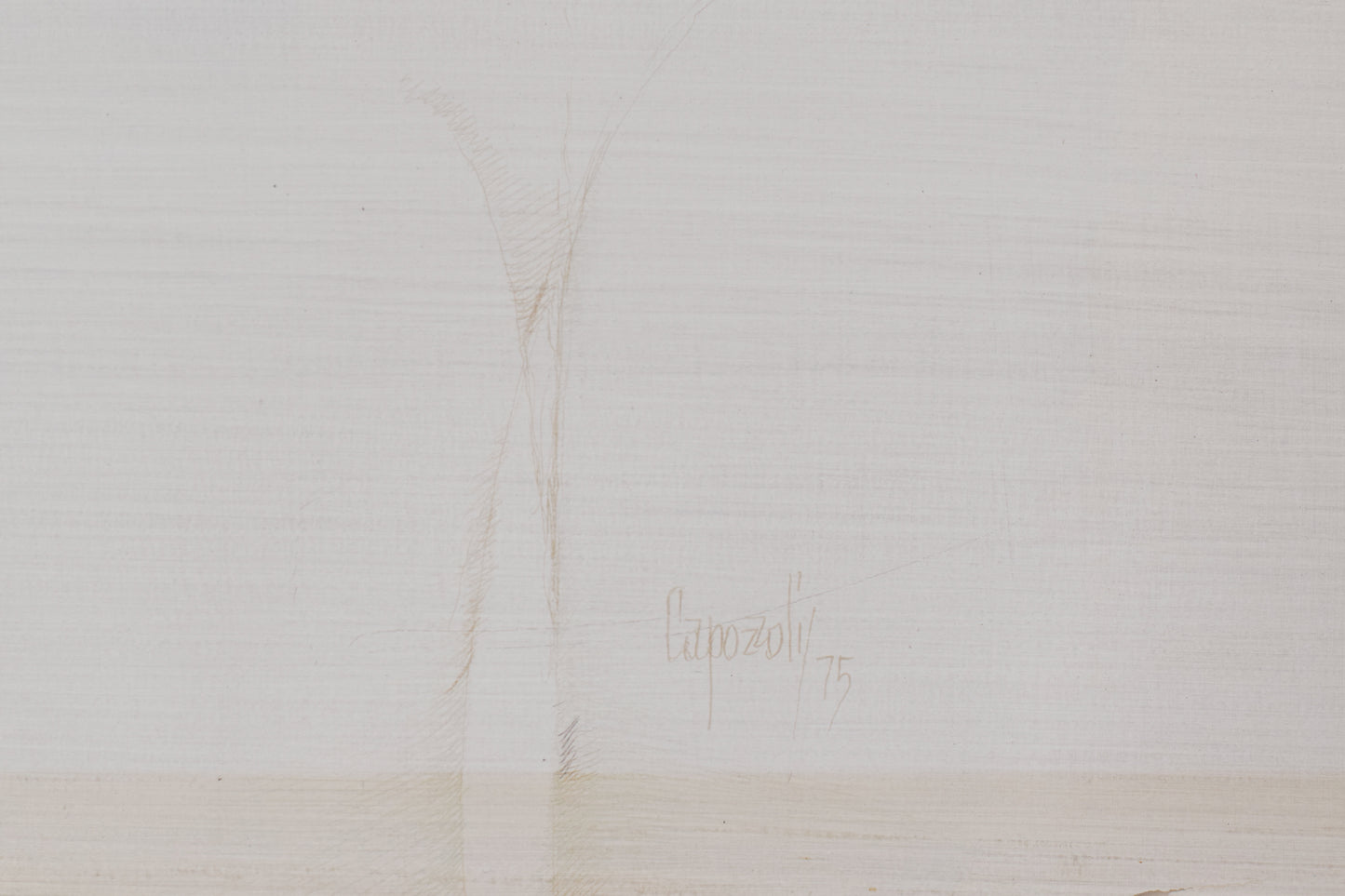 Woman and Landscape by Glauco Capozzoli_Signature