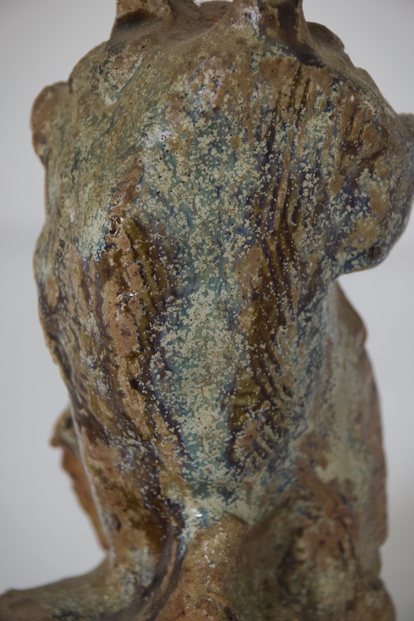 Sculpture of a Figure Playing an Instrument in an Abstract Style - Modern Decorative