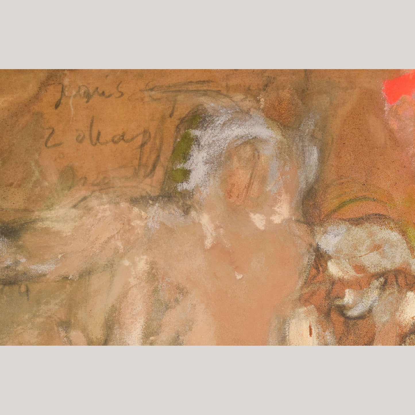 Vicente Vela - Two Large Figurative Expressionist Nude Studies